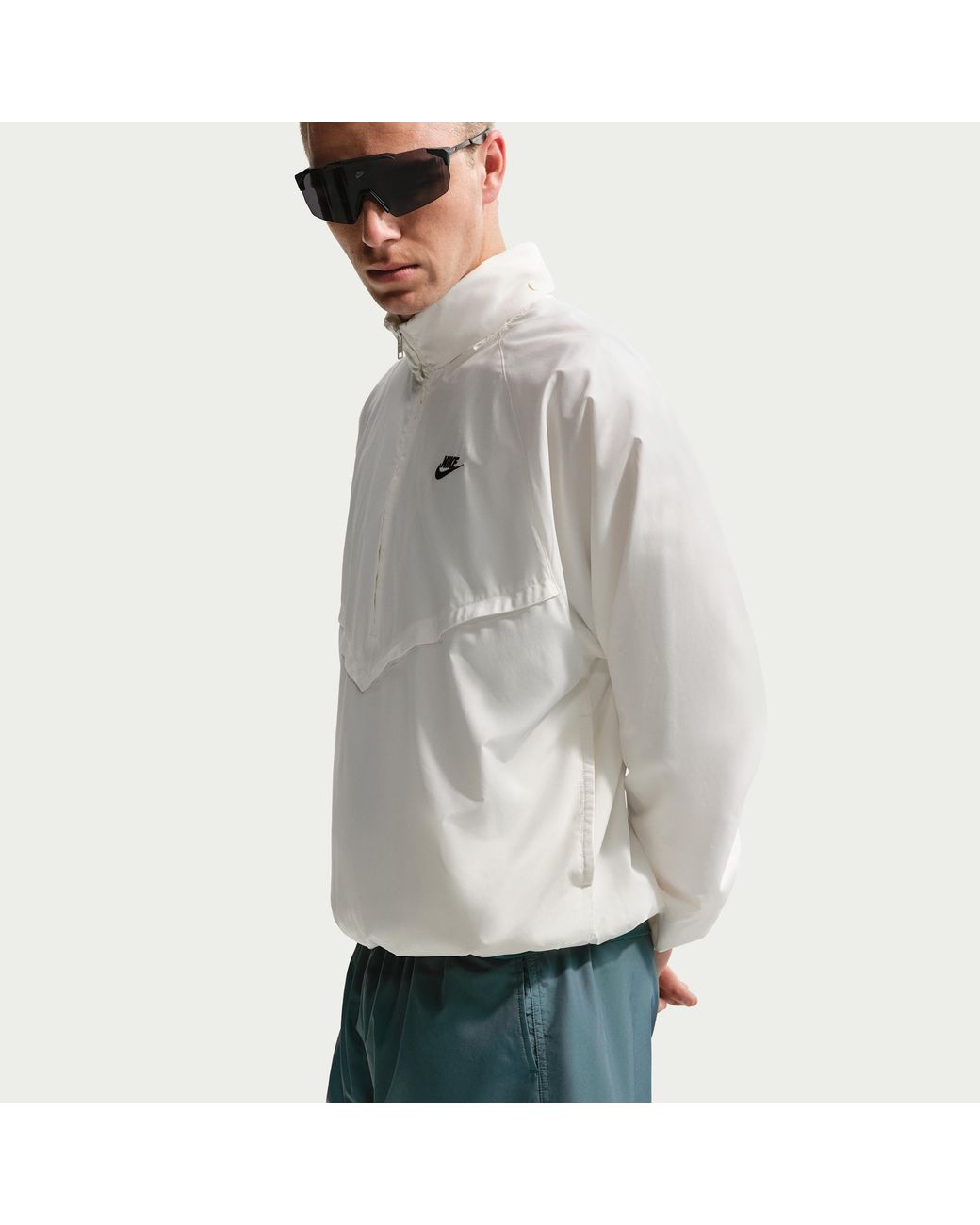 Nike Gray Windrunner Shorts for men