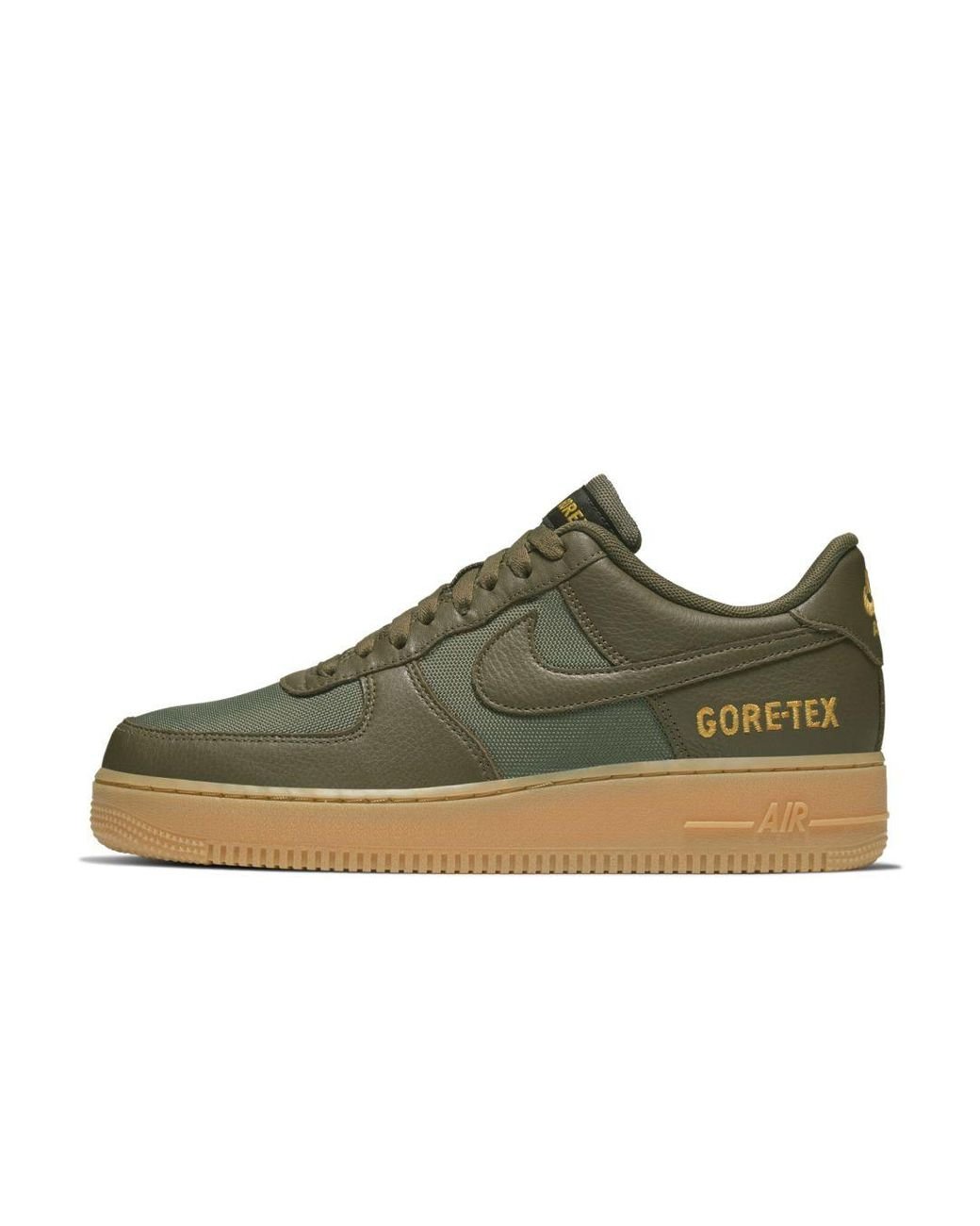 Nike Rubber Air Force 1 Gore-tex Shoe in Olive (Green) for Men - Lyst