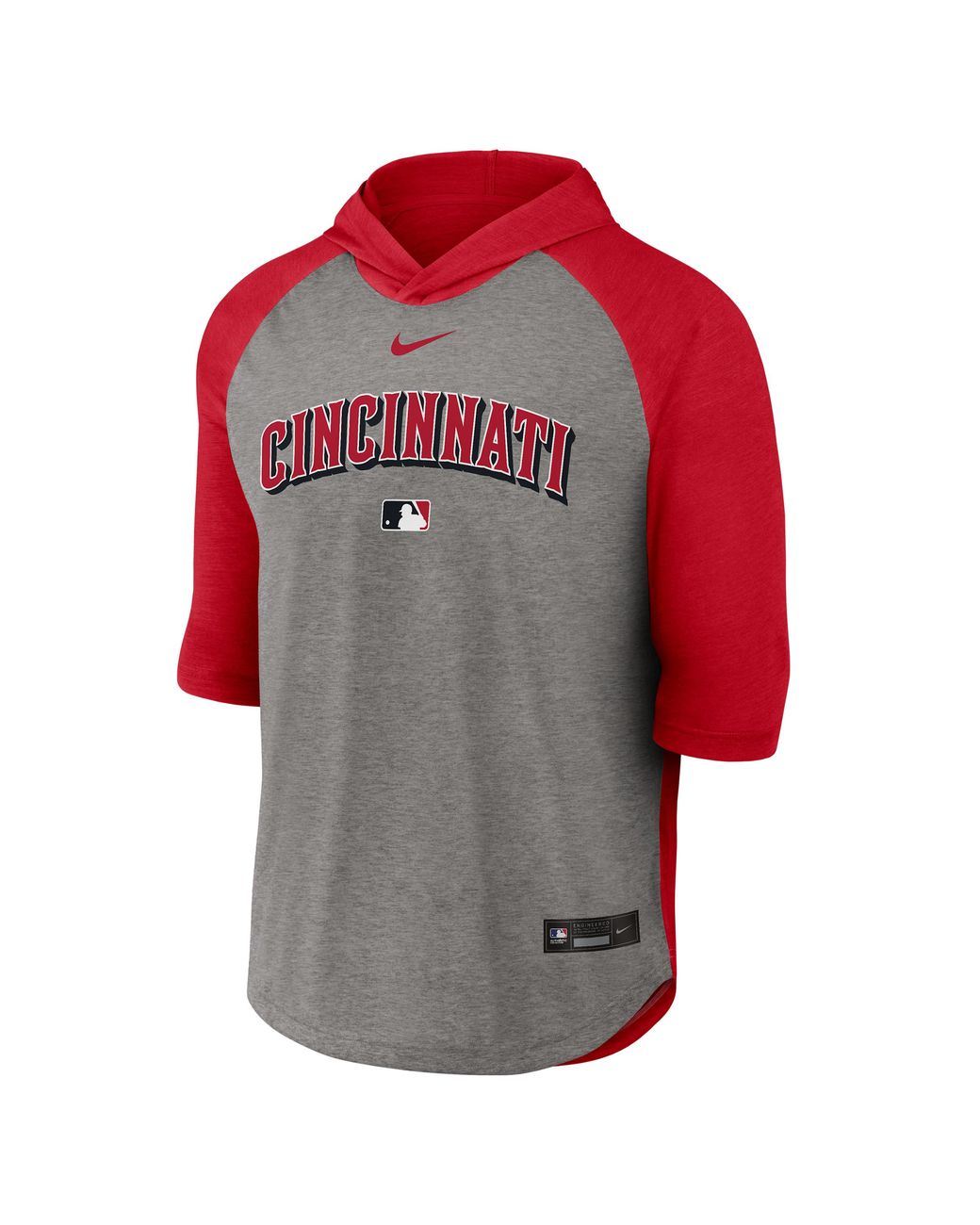 Cincinnati Reds Authentic Collection Nike Cincinnati Reds Authentic Collection Flux Dri-Fit Mlb 3/4-Sleeve ...