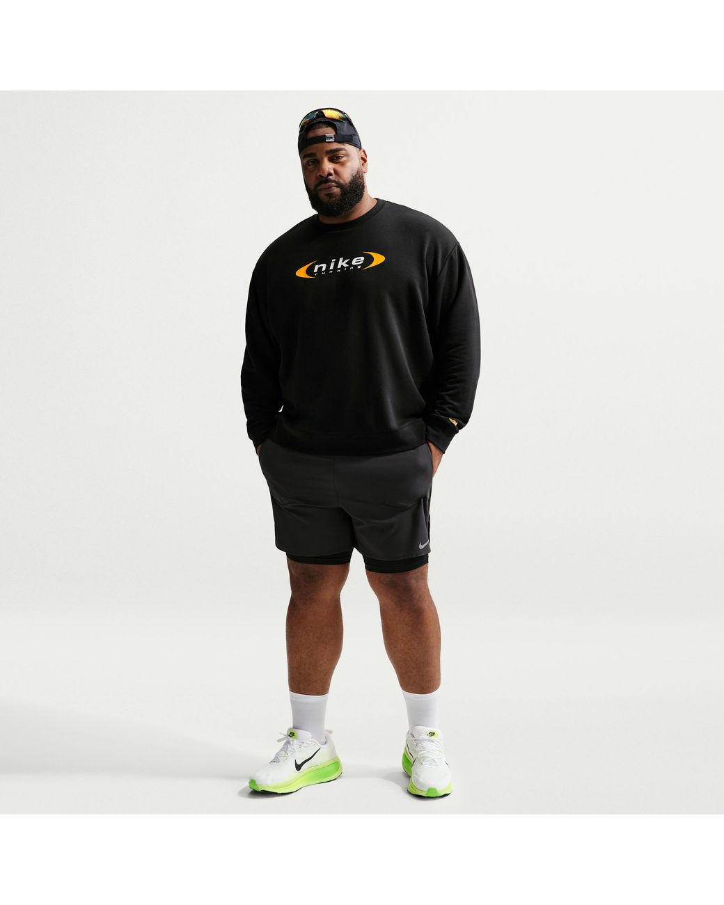 nike dri fit running sweatshirt