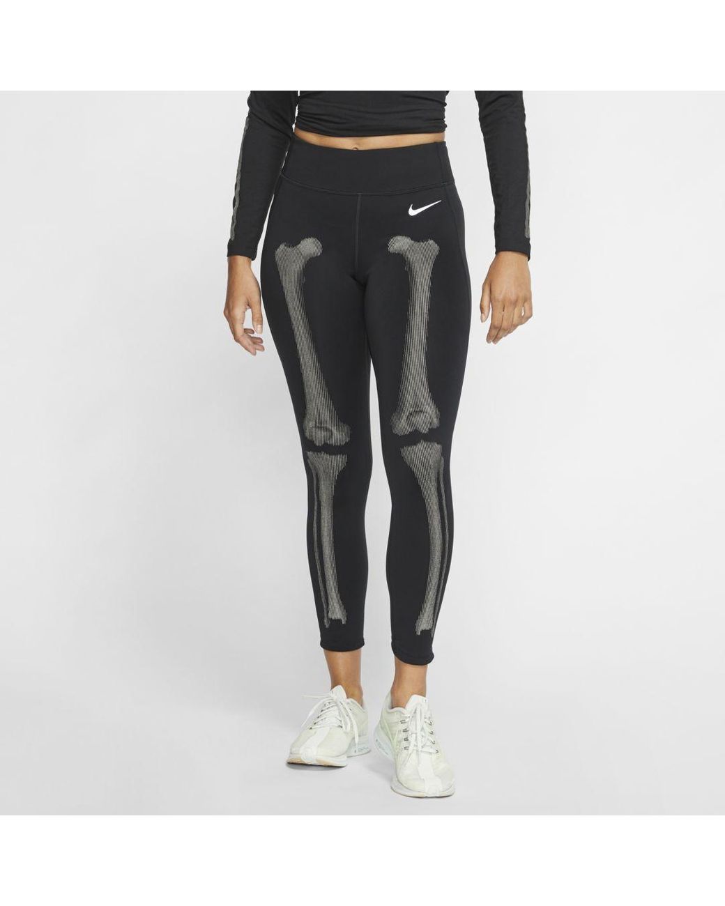 Nike Skeleton Leggings in Black | Lyst