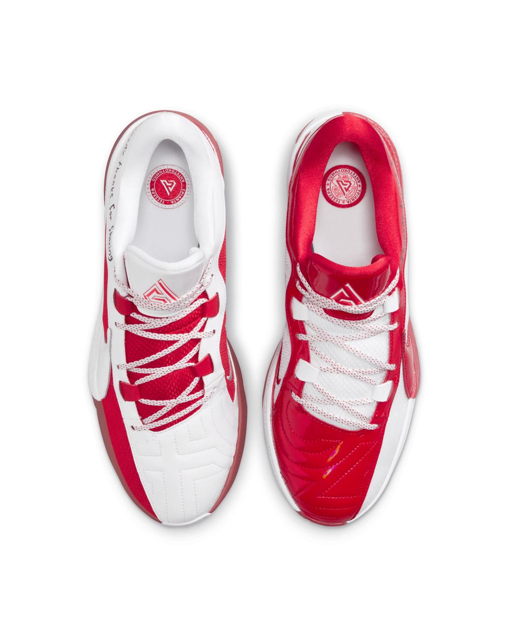 Nike Giannis Freak 5 Asw Basketball Shoes in Red for Men | Lyst