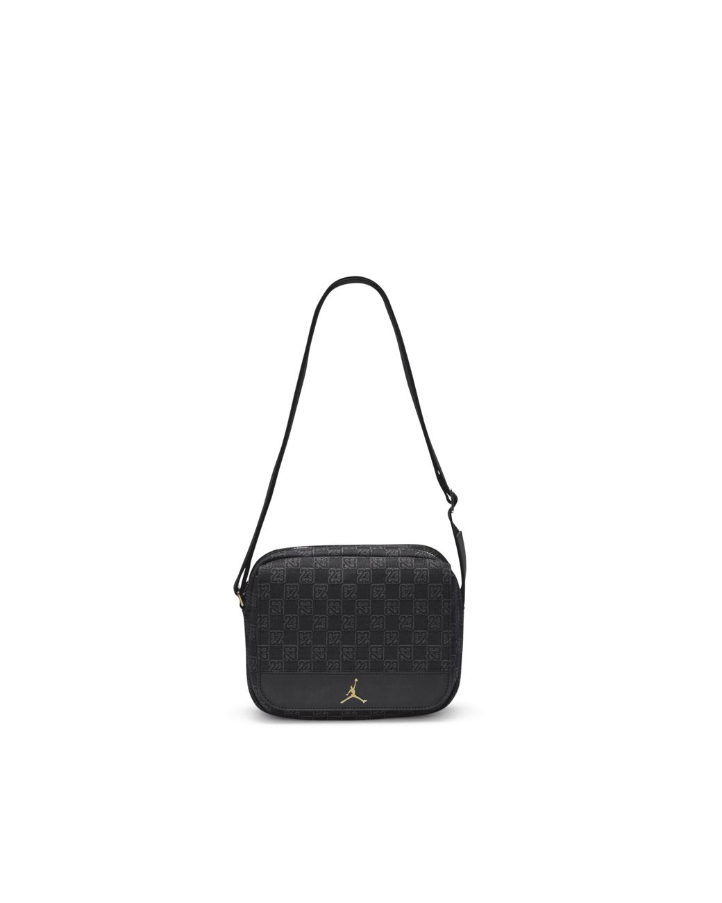 Nike Jordan Monogram Crossbody Crossbody Bag In Black, Lyst