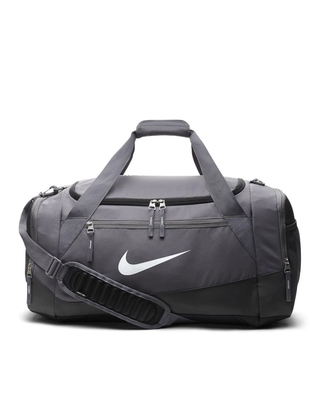 Nike Synthetic Hoops Elite Max Air Team (large) Duffel Bag (grey) in  Charcoal/Dark Grey/White (Gray) for Men | Lyst