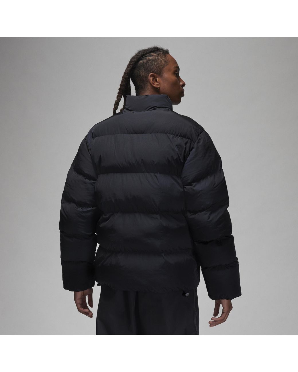 Nike black hotsell polyester jacket