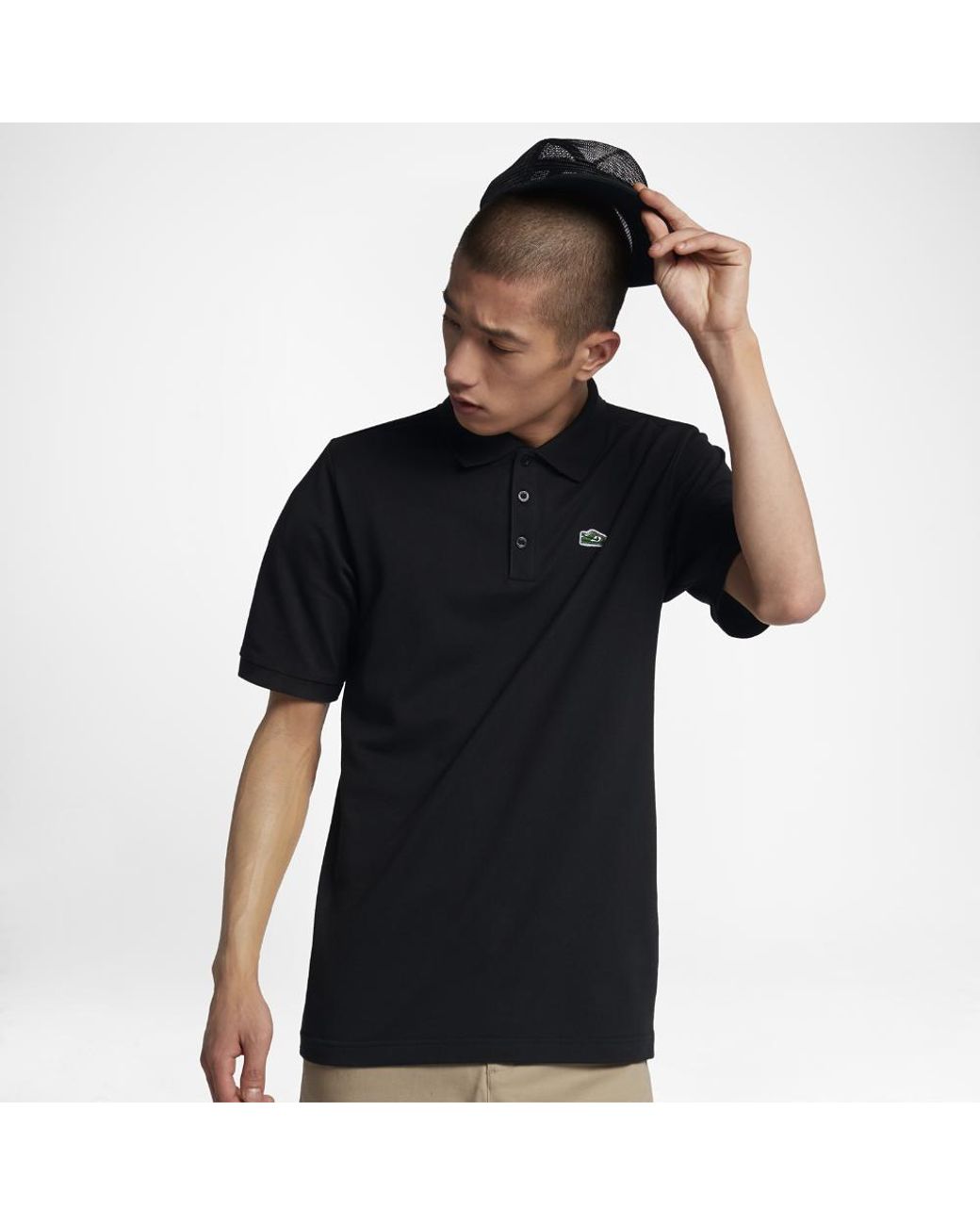 Nike Cotton Sb Dry Dunk Men's Polo Shirt in Black for Men | Lyst
