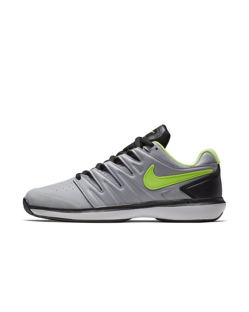 Nike Air Zoom Prestige Leather Hc Men's Tennis Shoe in White for Men | Lyst
