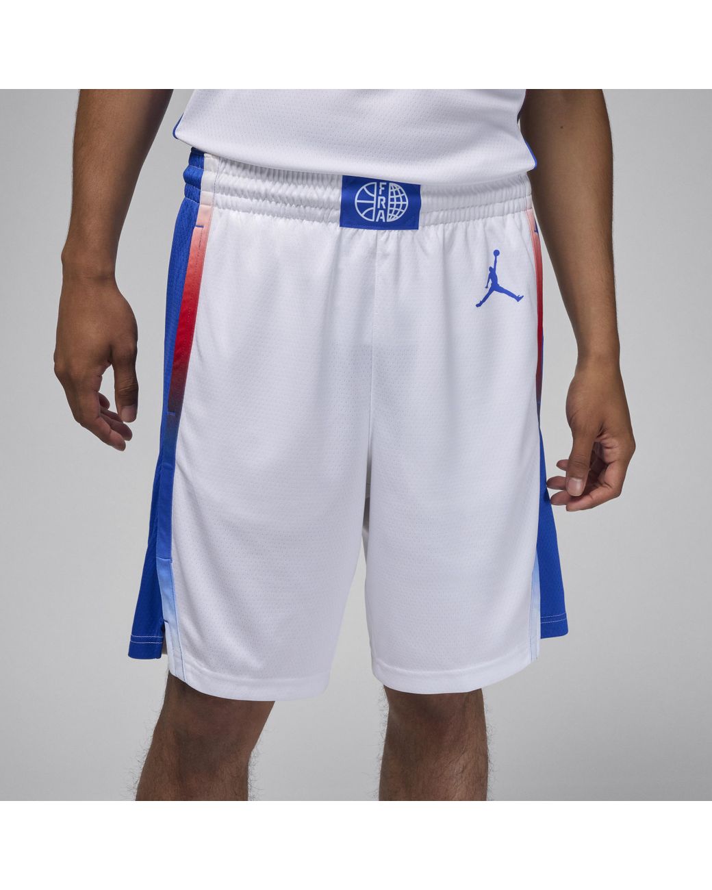 Red white and blue nike shorts best sale