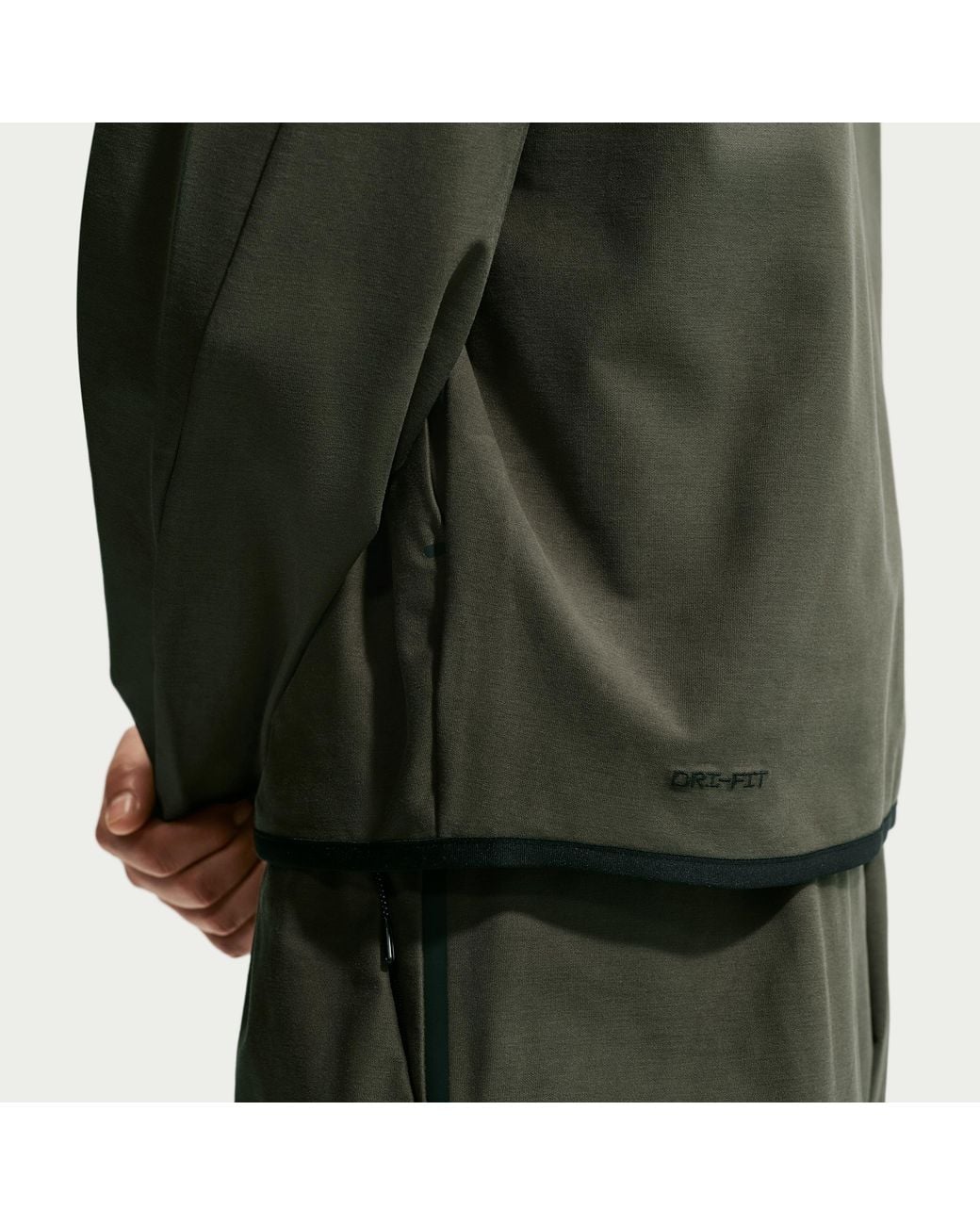 Nike Green Tech Shori Knit Full-Zip Windrunner Jacket for men