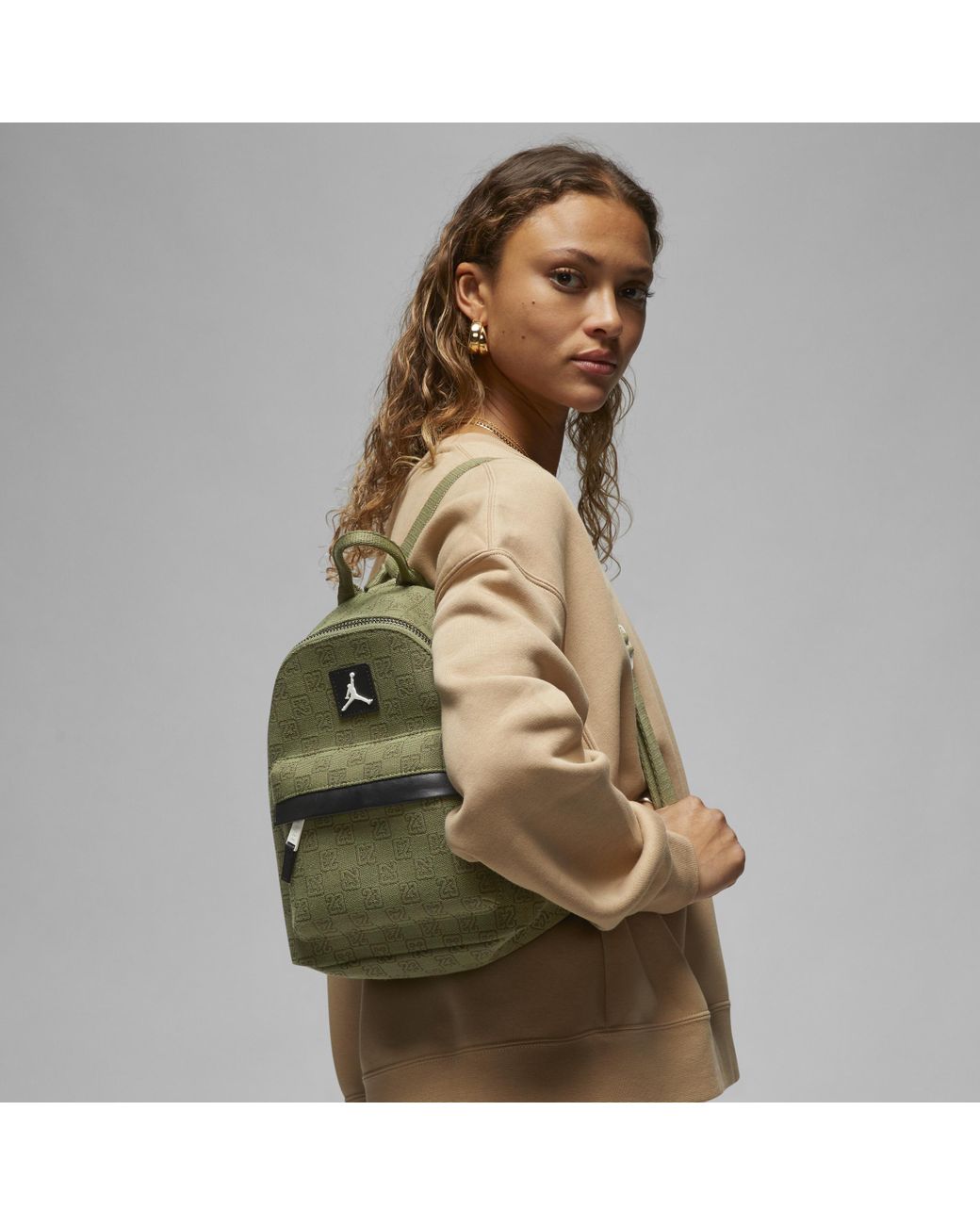 Nike Monogram Mini Backpack Backpack in Green | Lyst