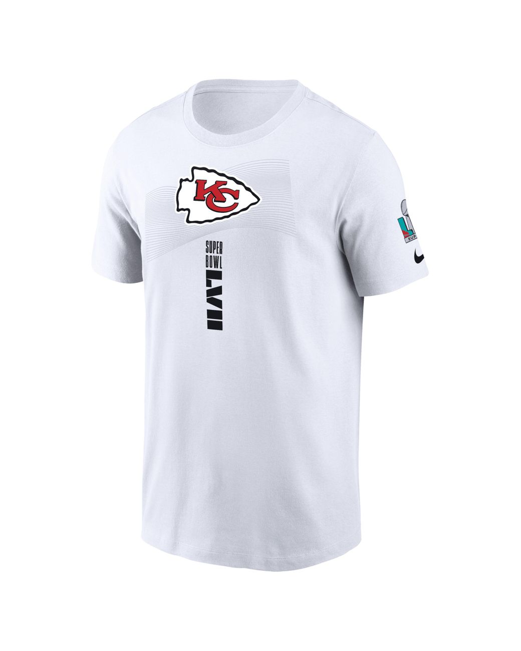 Nike Super Bowl Lvii (nfl Kansas City Chiefs) T-shirt In White, for Men ...