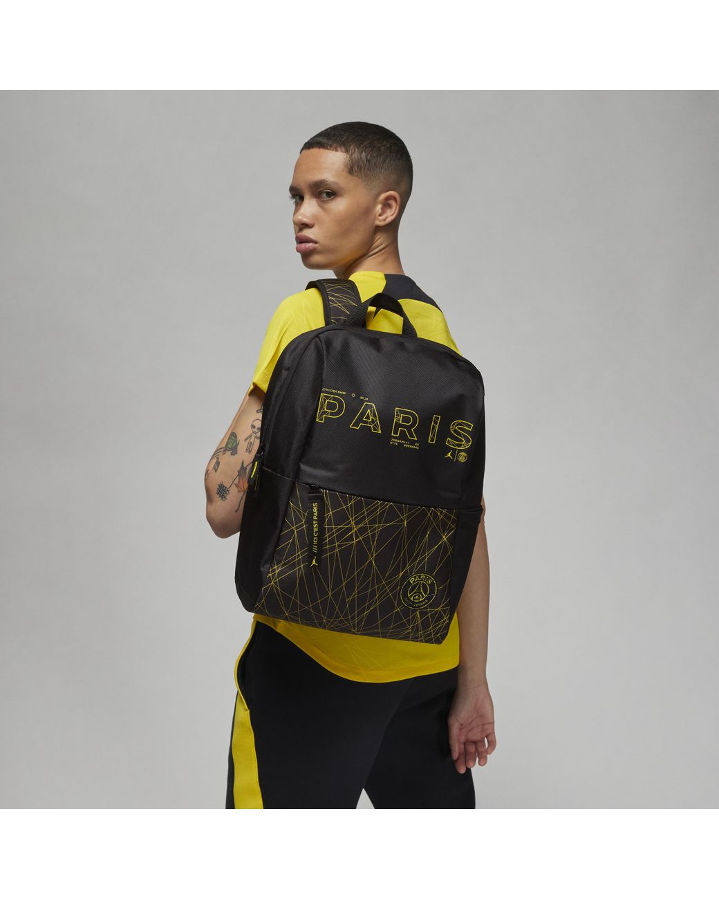 Nike Jordan Paris Saint-germain Essentials Pack Backpack (35l) in Black |  Lyst UK