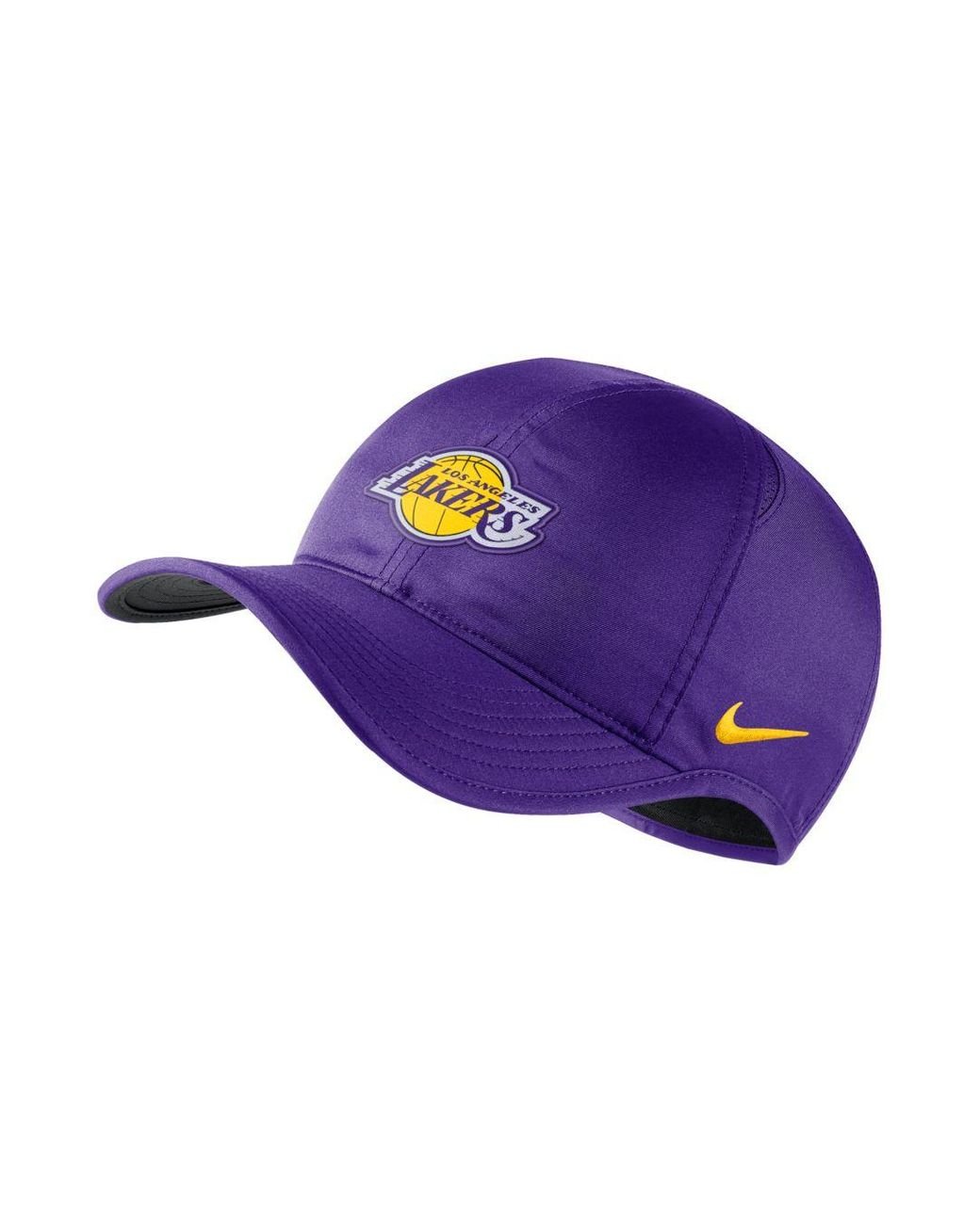 Nike Los Angeles Lakers Aerobill Featherlight Nba Hat in Purple | Lyst