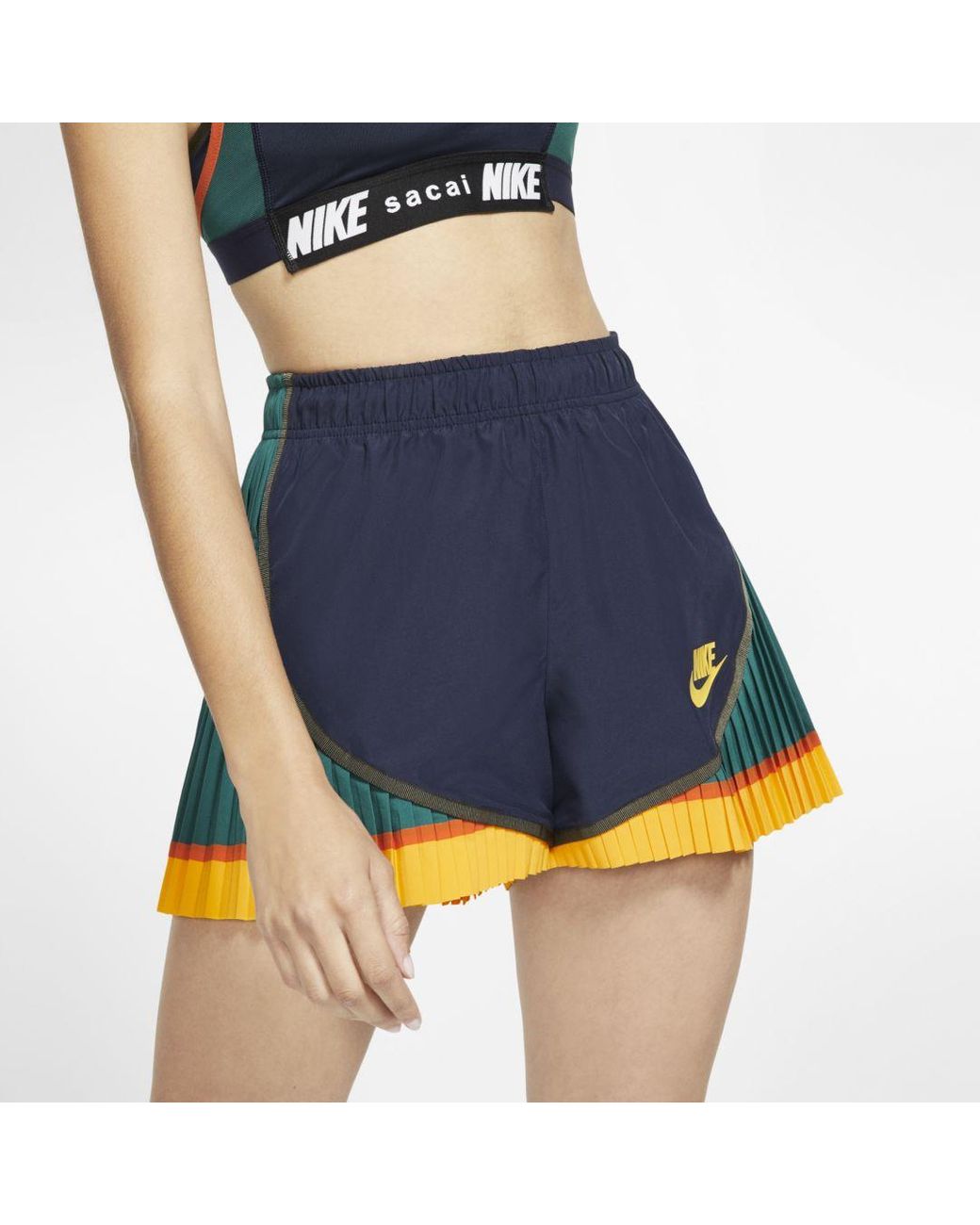 Nike X Sacai Womens Pleated Tempo 
