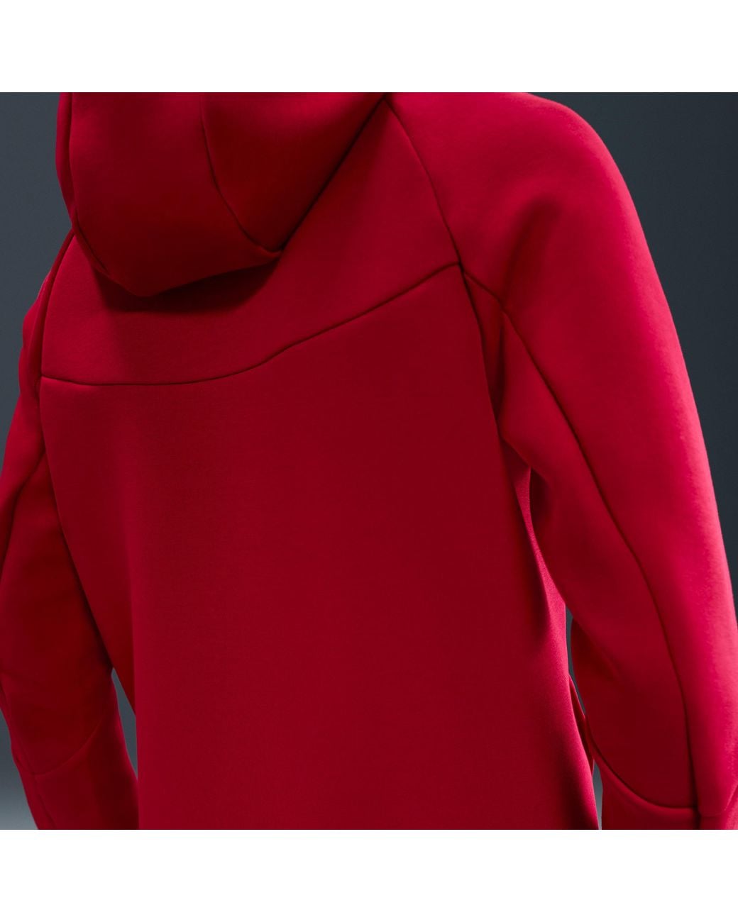 Nike Red Tech Fleece Windrunner Full-Zip Jacket for men