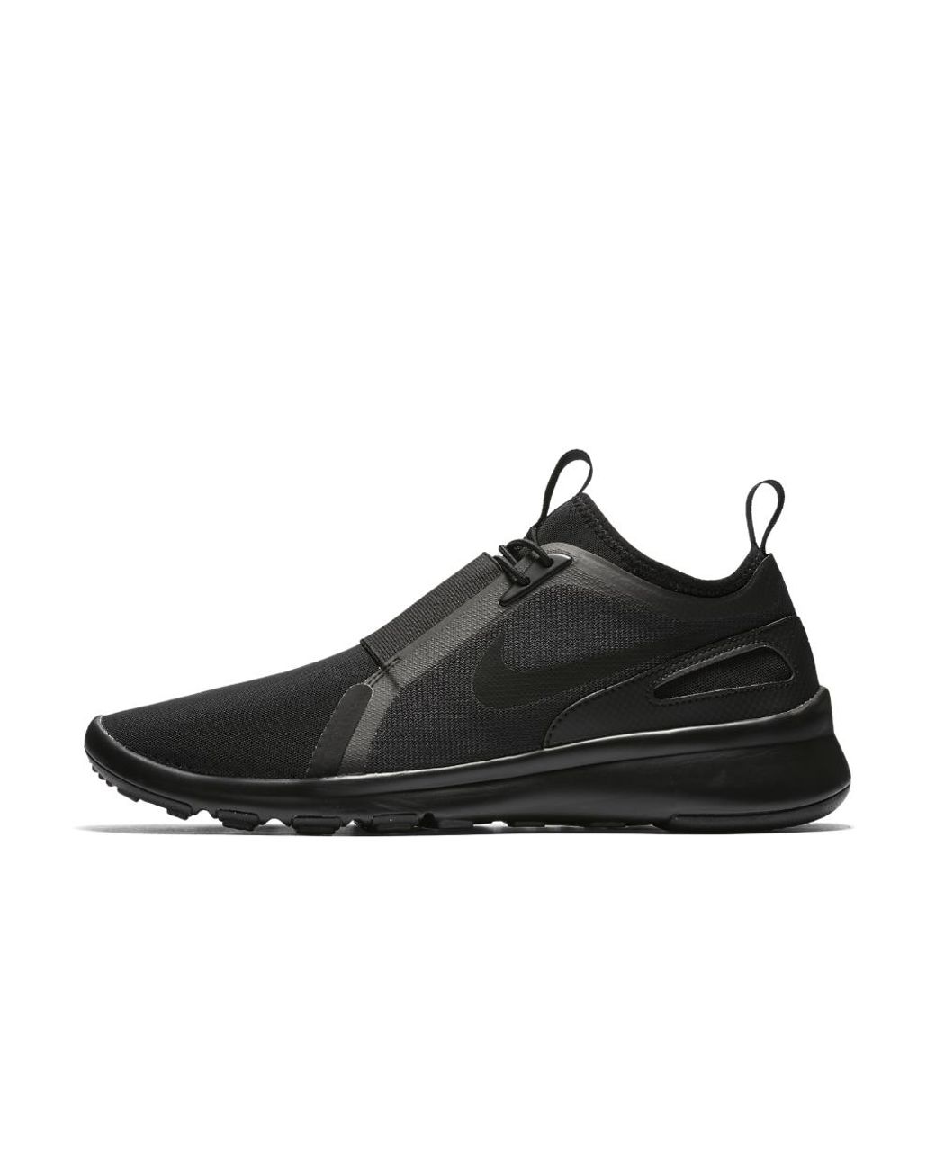 Nike Rubber Current Slip-on Men's Shoe in Black/Black/White (Black) for Men  | Lyst