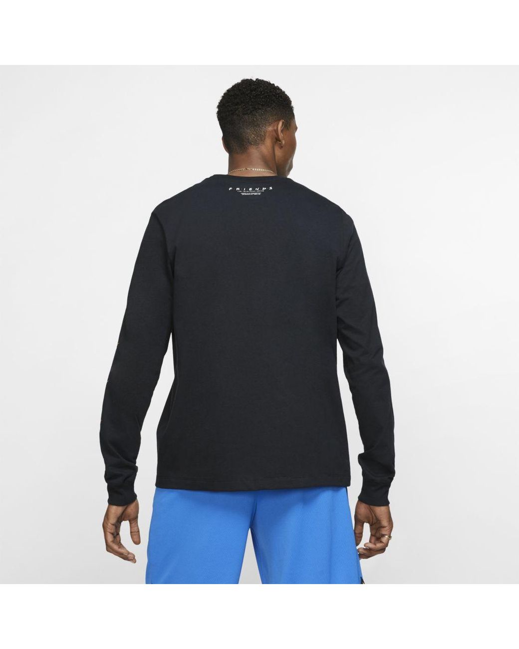 Nike "kyrie ""friends"" Long-sleeve Basketball T-shirt in Black for Men |  Lyst