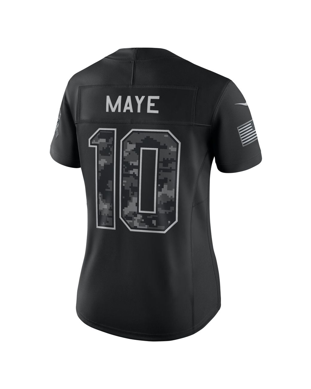 Nike Drake Maye New England Patriots Salute To Service Dri-Fit Nfl ...