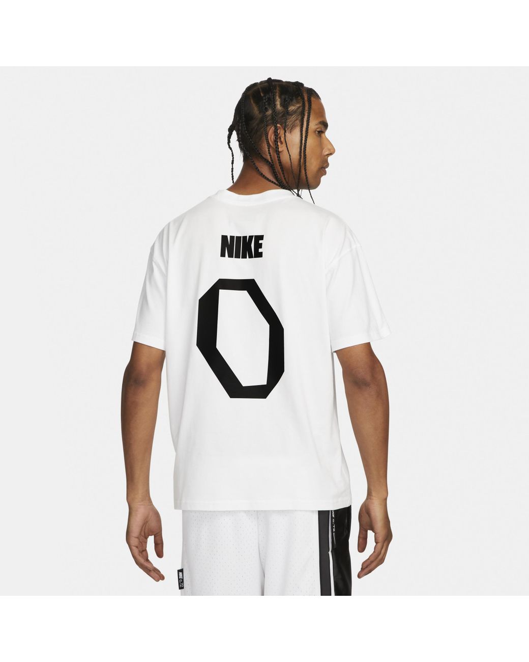 Nike Max90 Basketball T-shirt in White for Men | Lyst
