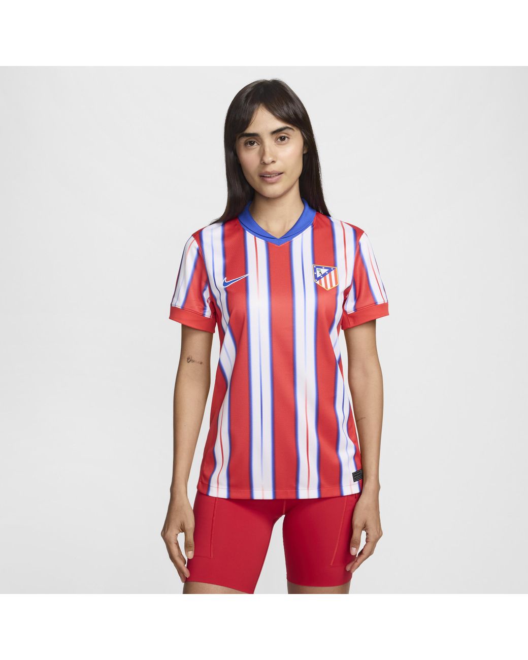 Nike Atletico Madrid 2024 25 Stadium Home Dri Fit Football Replica Shirt in Red Lyst UK