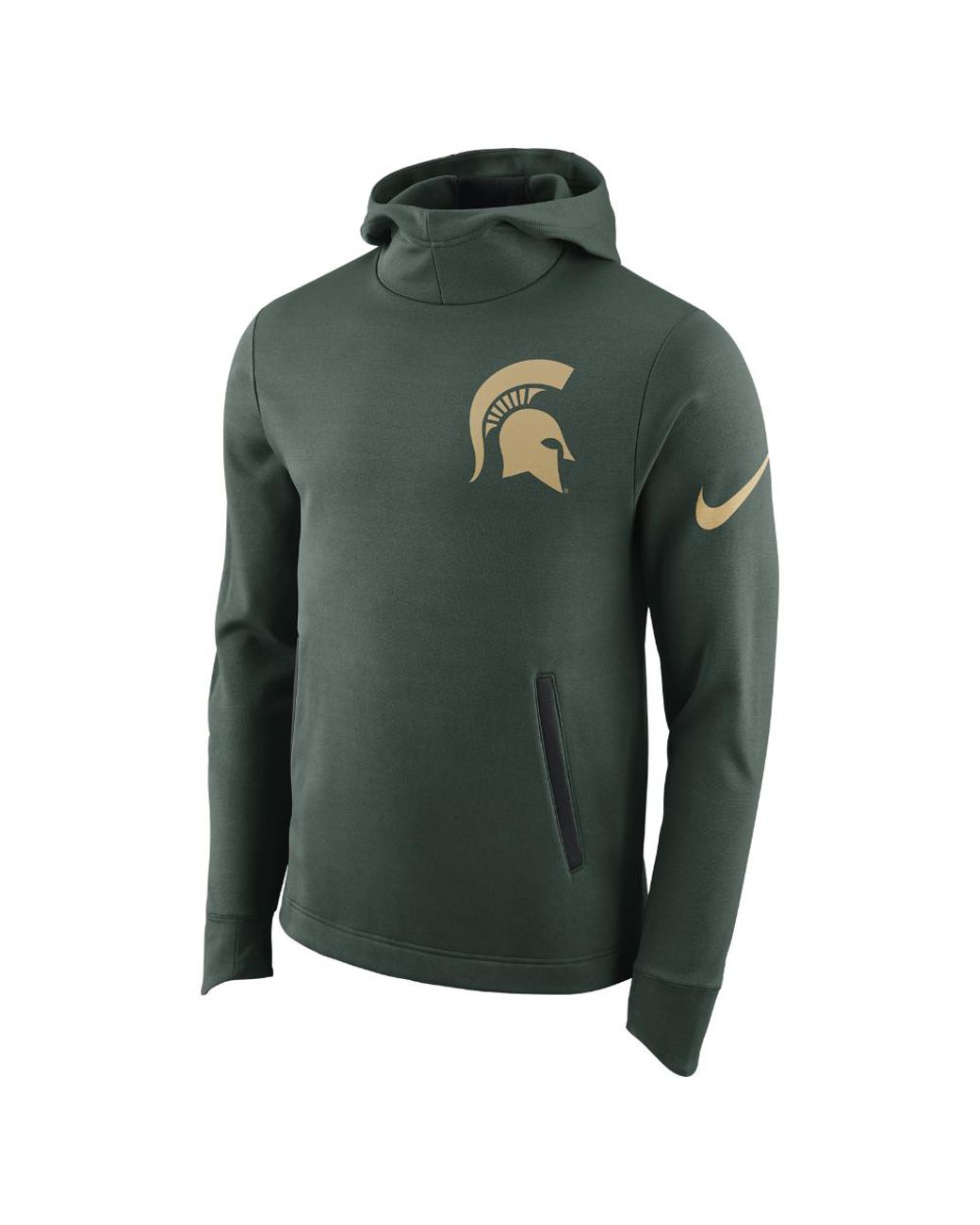 Nike College Elite Pk80 (michigan State) Men's Pullover Hoodie in Green for  Men | Lyst