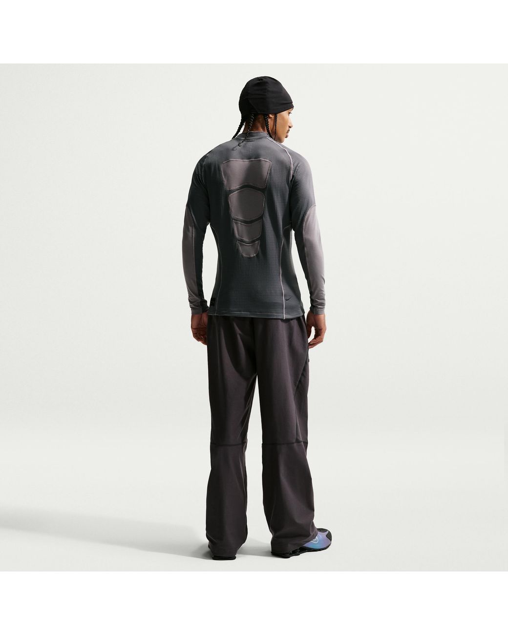 Nike Black Tech Base Layer Long Sleeve Top for men