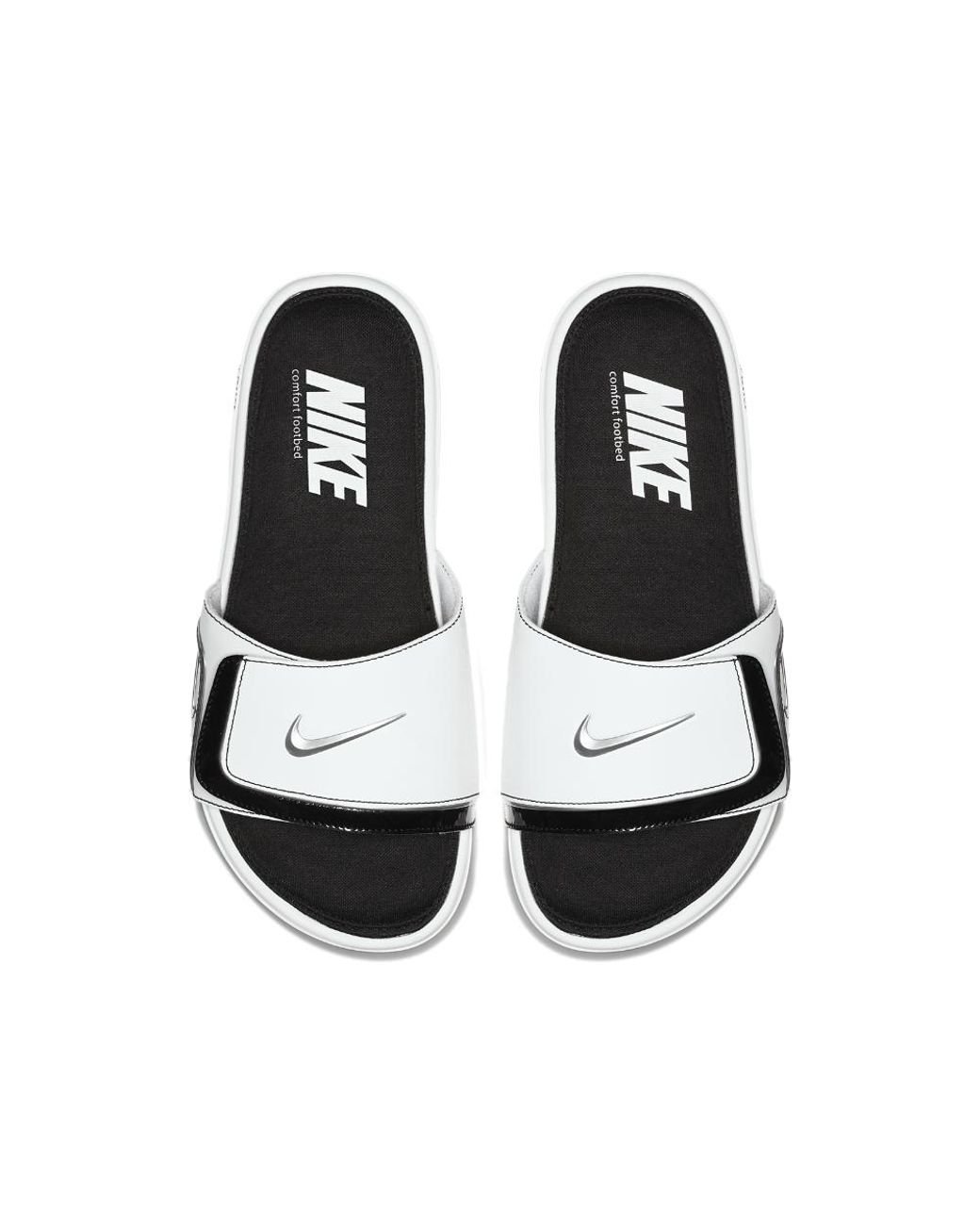 Maligno ponerse nervioso Fuera Nike Comfort 2 Men's Slide Sandal in Black for Men | Lyst