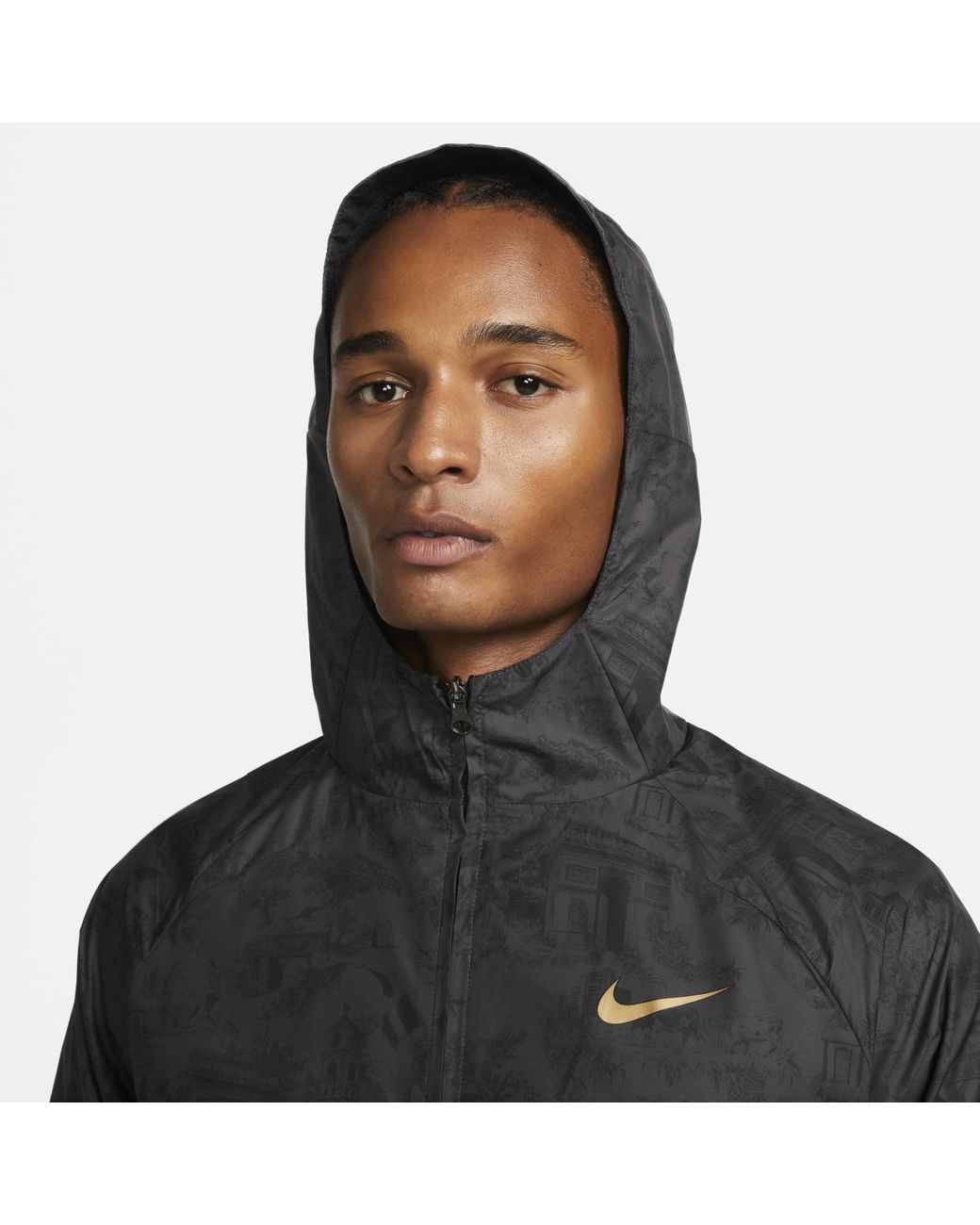 Nike Fff Awf Full-zip Football Jacket in Black for Men | Lyst