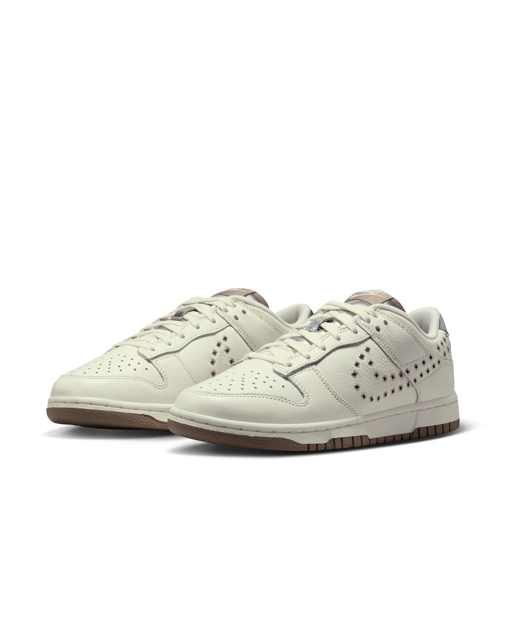 Nike White Dunk Low Shoes