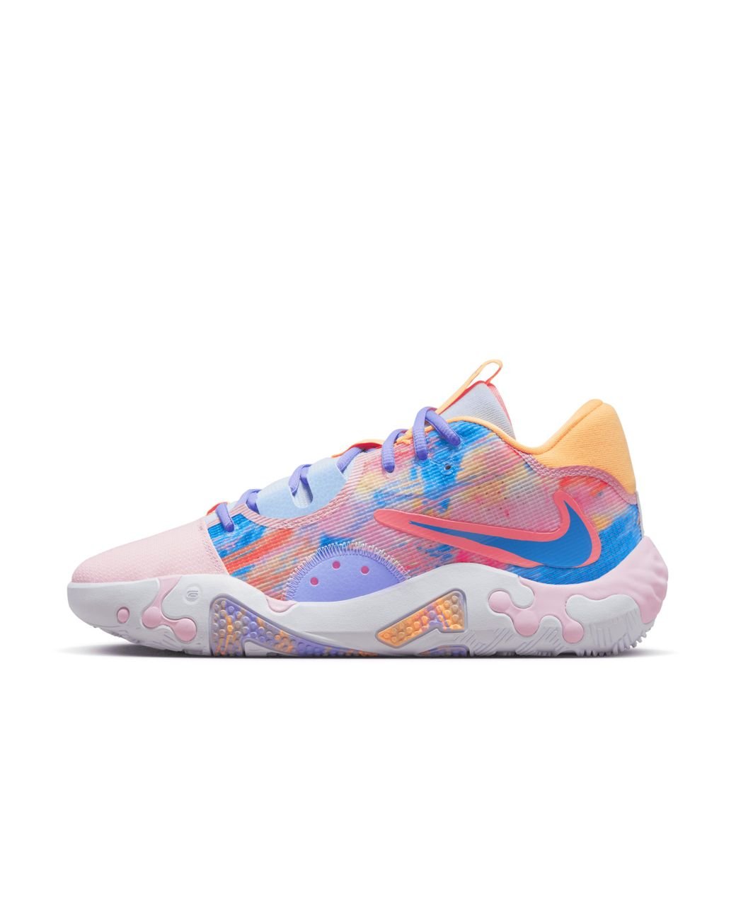 Nike Unisex Pg 6 Basketball Shoes In White, in Blue | Lyst