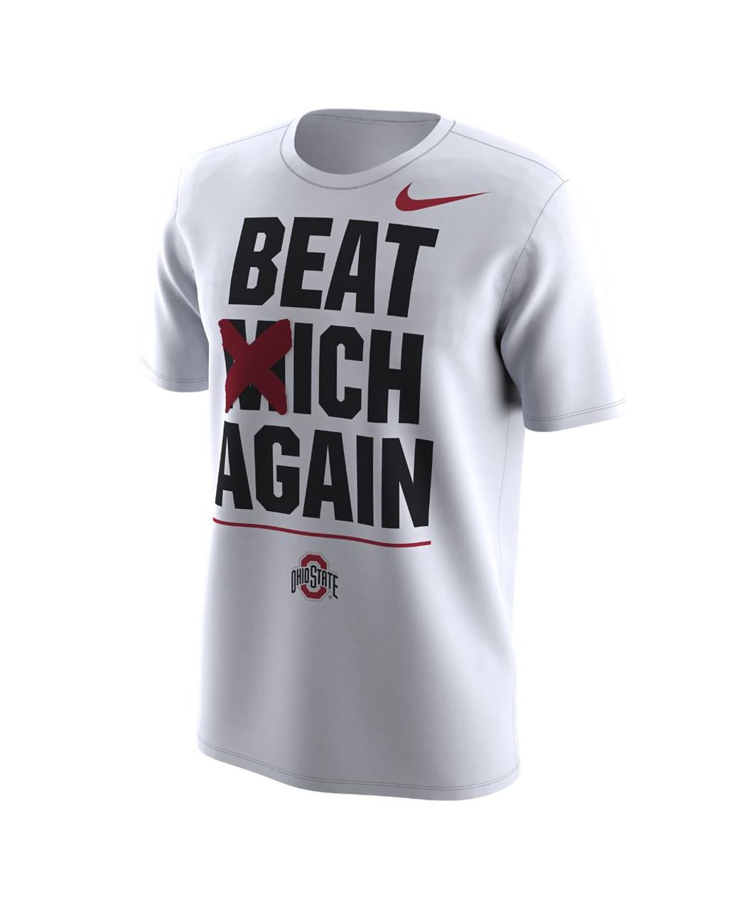 Nike College "beat Mich Again" (ohio State) Men's T-shirt in White for Men  | Lyst