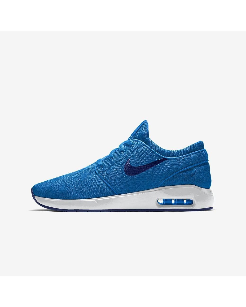 Nike Sb Air Max Janoski 2 By You Custom Skate Shoe in Blue for Men Lyst