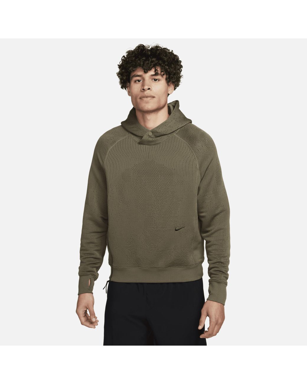 Nike Therma-fit Adv Aps Hooded Versatile Top 50% Recycled Polyester in  Green for Men | Lyst UK