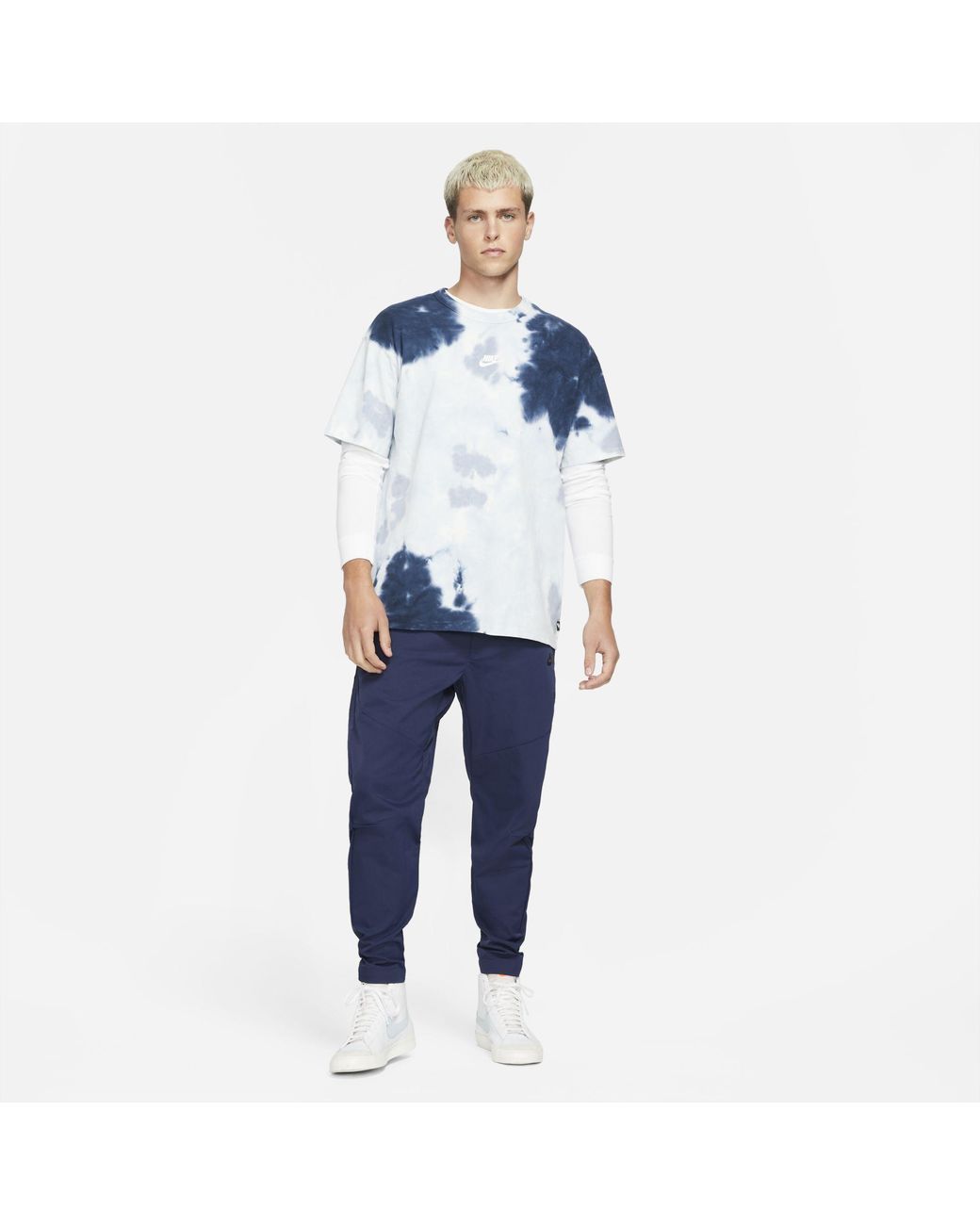 Nike Sportswear Tech Essentials Unlined Commuter Pants in Blue for Men |  Lyst
