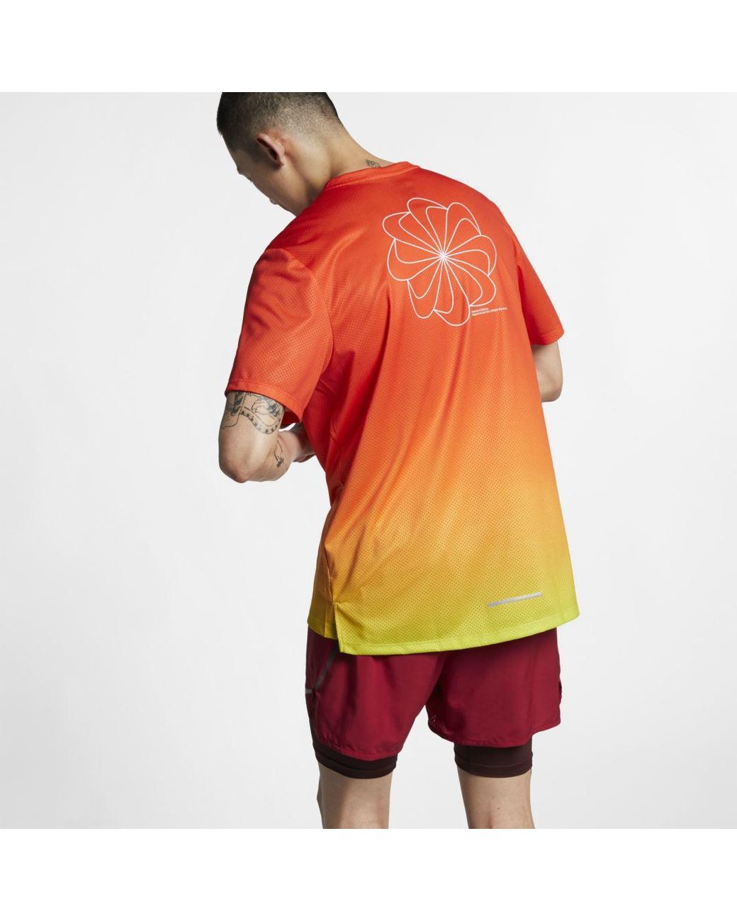 nike orange peel shirt