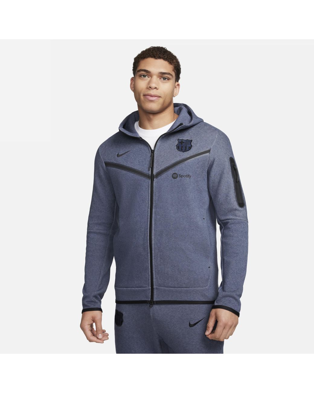 fc barcelona tech hoodie
