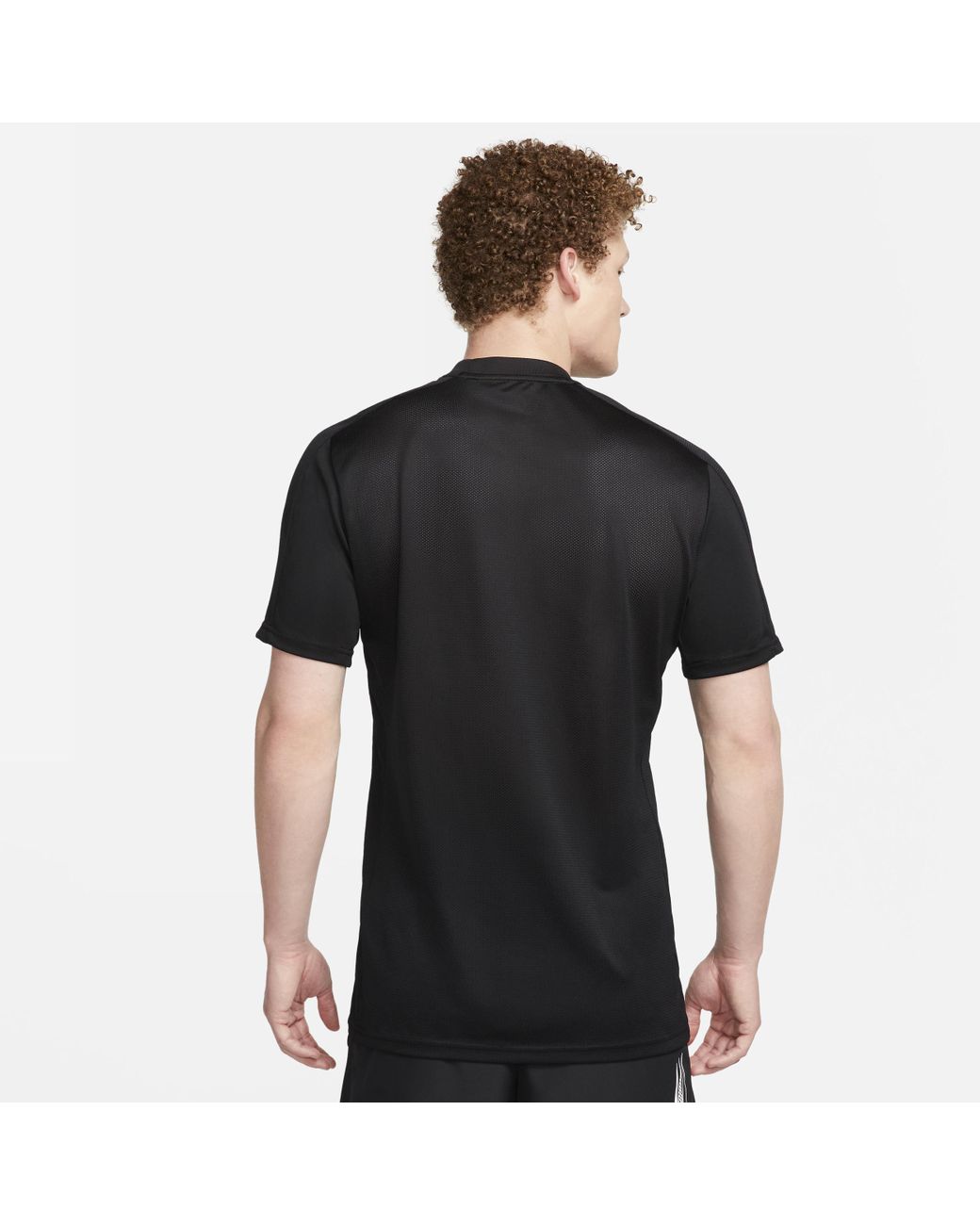 nike academy short sleeve football top mens