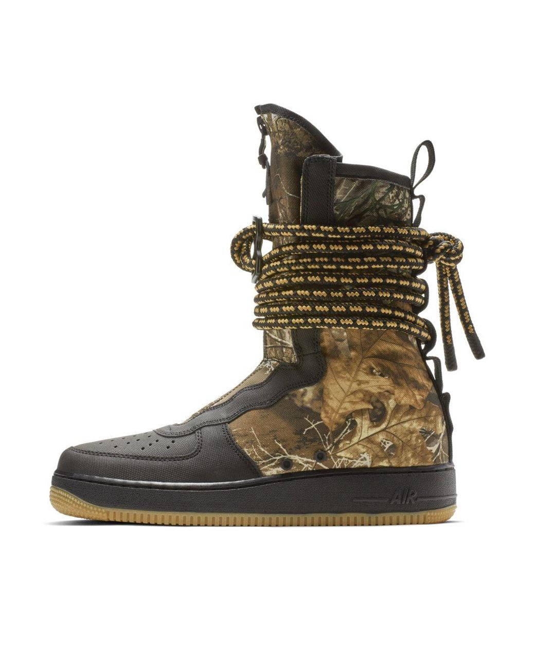Nike Sf Air Force 1 Realtree High Boot in Black for Men | Lyst