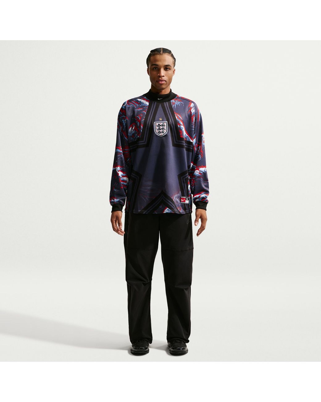 Nike England Hollywood Keeper Football Shirt in Blue for Men | Lyst