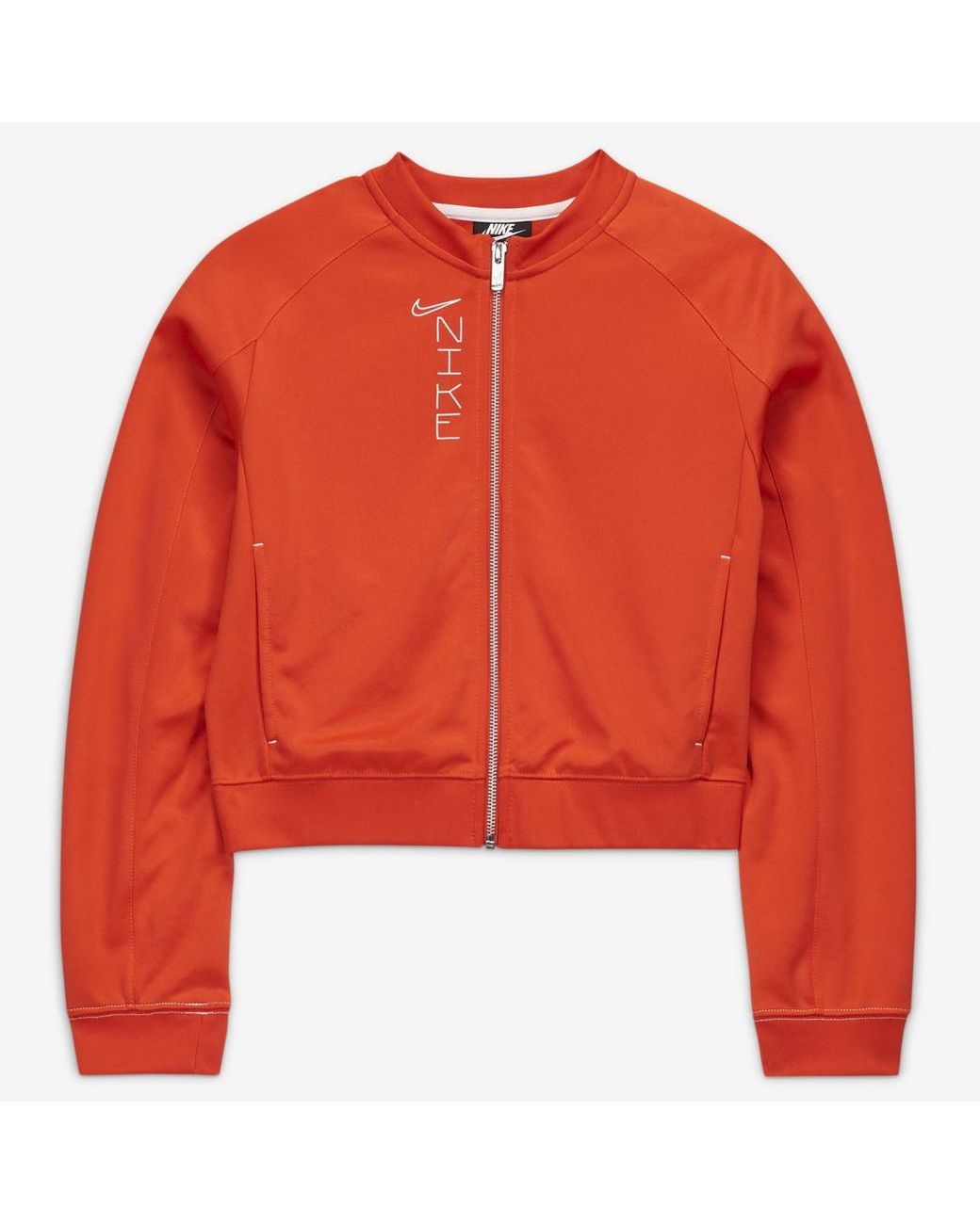 Nike Synthetic Sportswear Jacket (team Orange) - Clearance Sale - Lyst