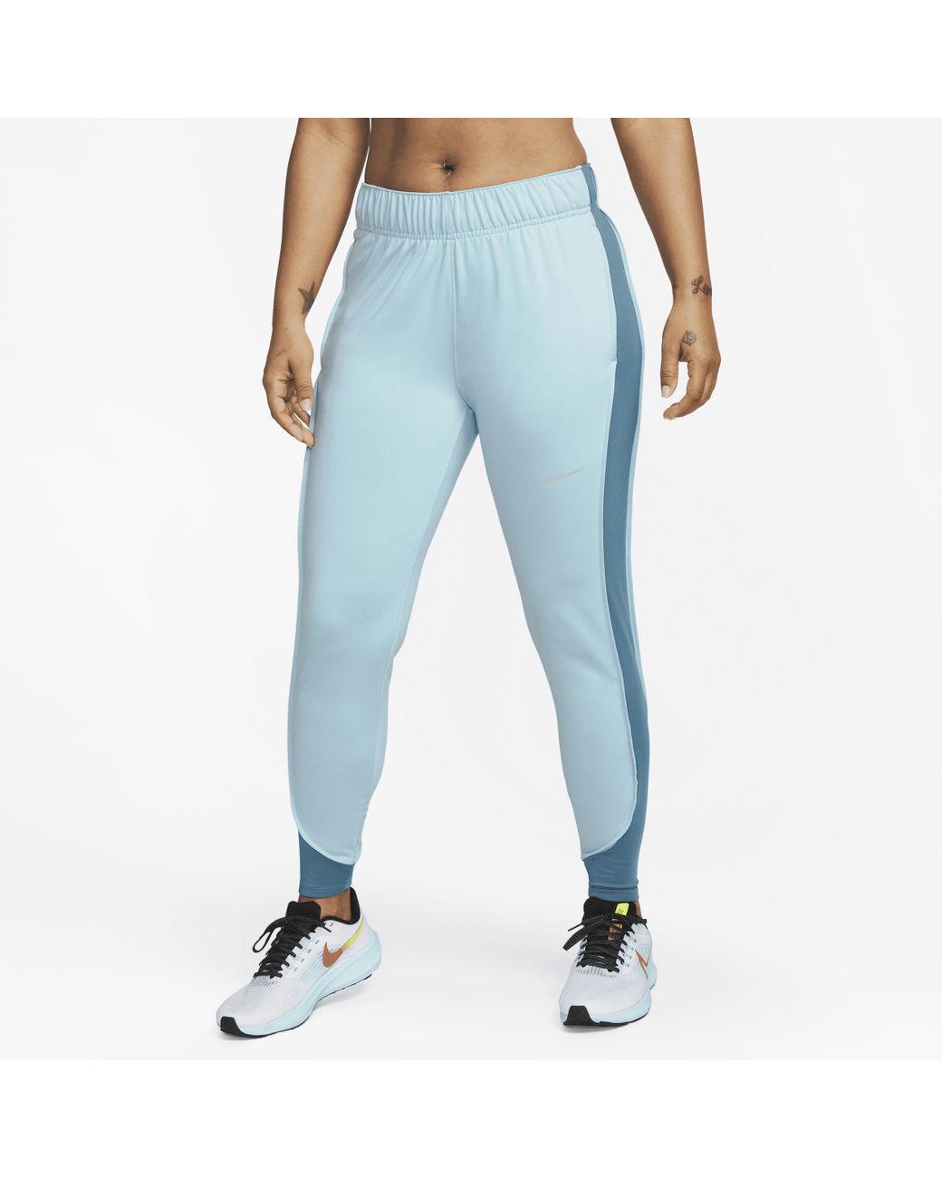 Nike Therma-fit Essential Hardloopbroek in het Blauw | Lyst NL