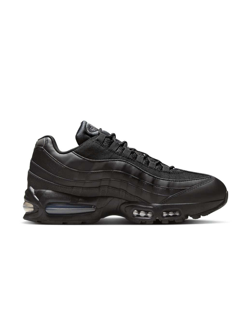 Nike Black Air Max 95 'Big Bubble' Shoes for men
