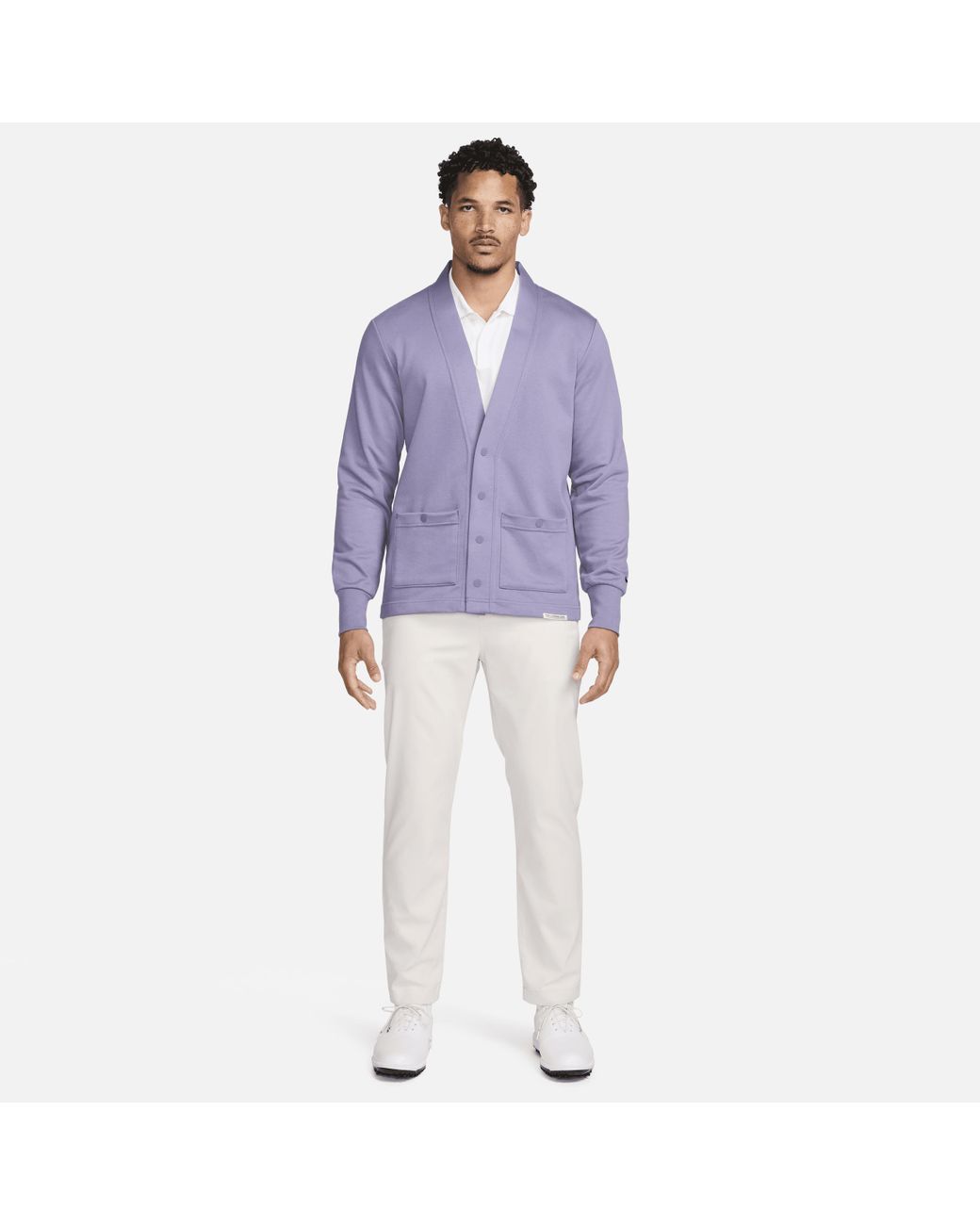 Nike Standard Issue Men’s Golf Cardigan Nike Men's Dri-FIT Standard Issue Golf Cardigan | Golf