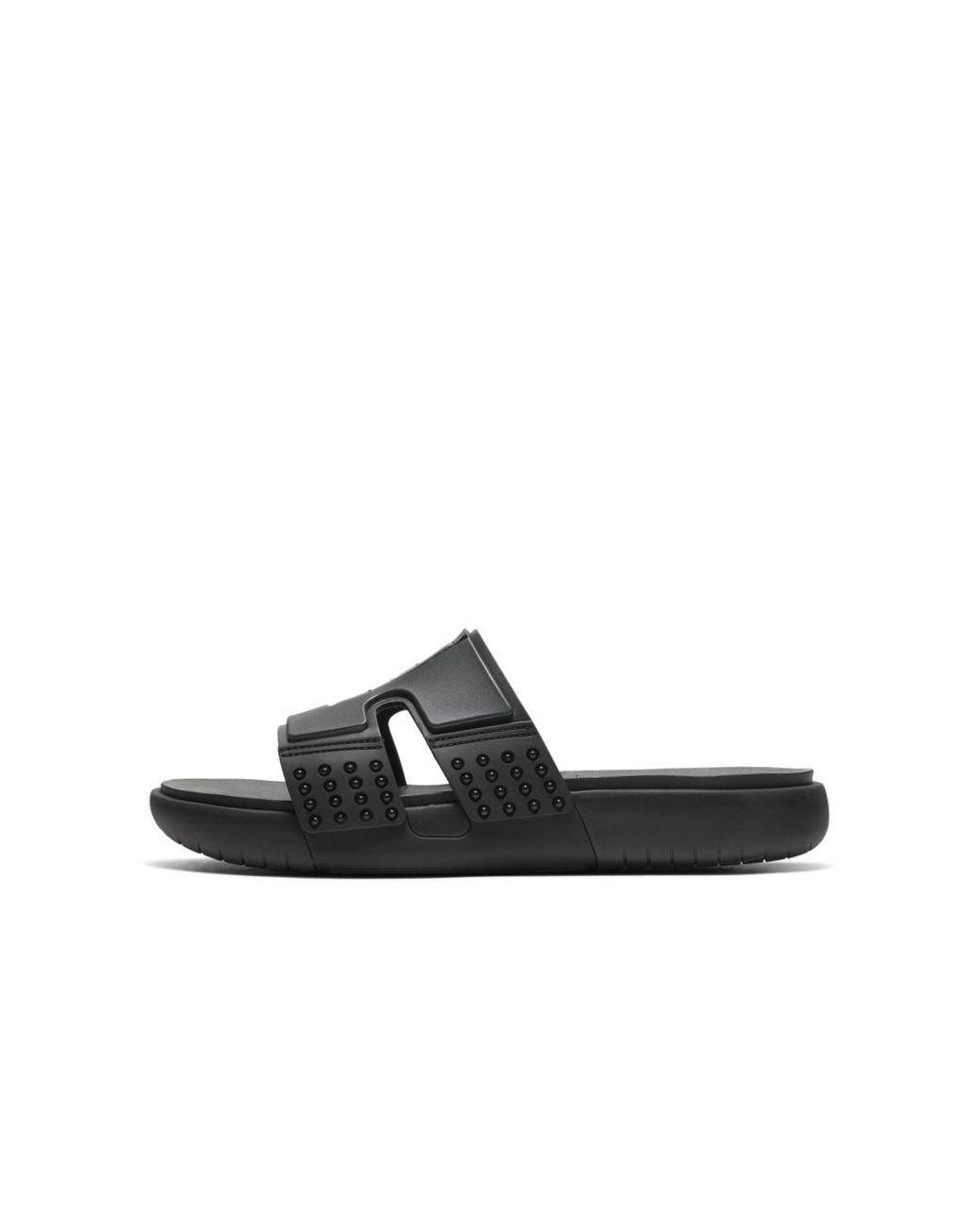 Jordan hydro slides black shop