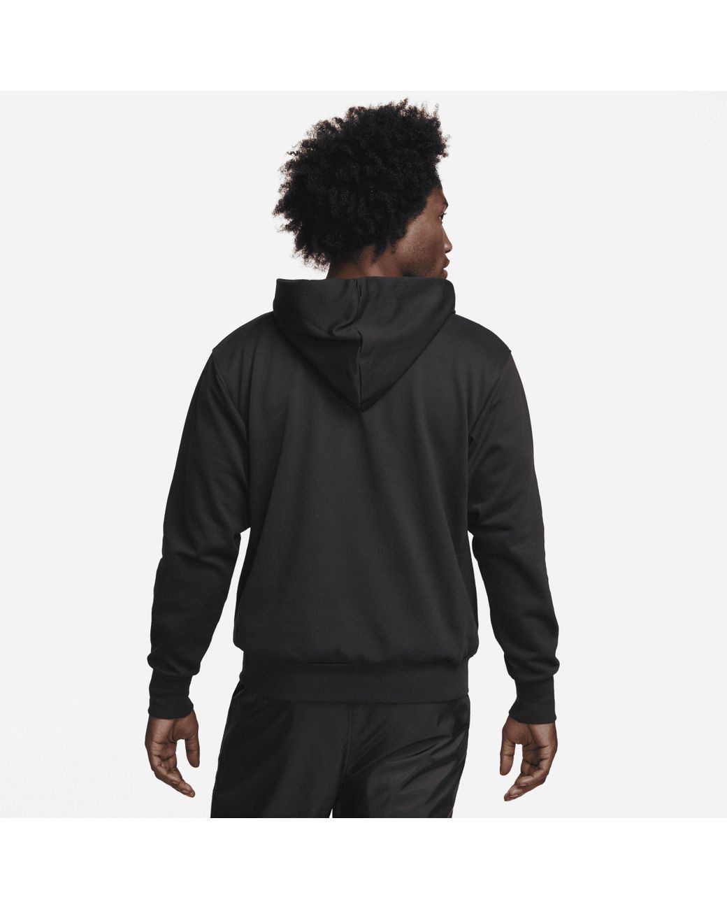 Nike Dri-fit Standard Issue Pullover Basketball Hoodie in Black for Men |  Lyst