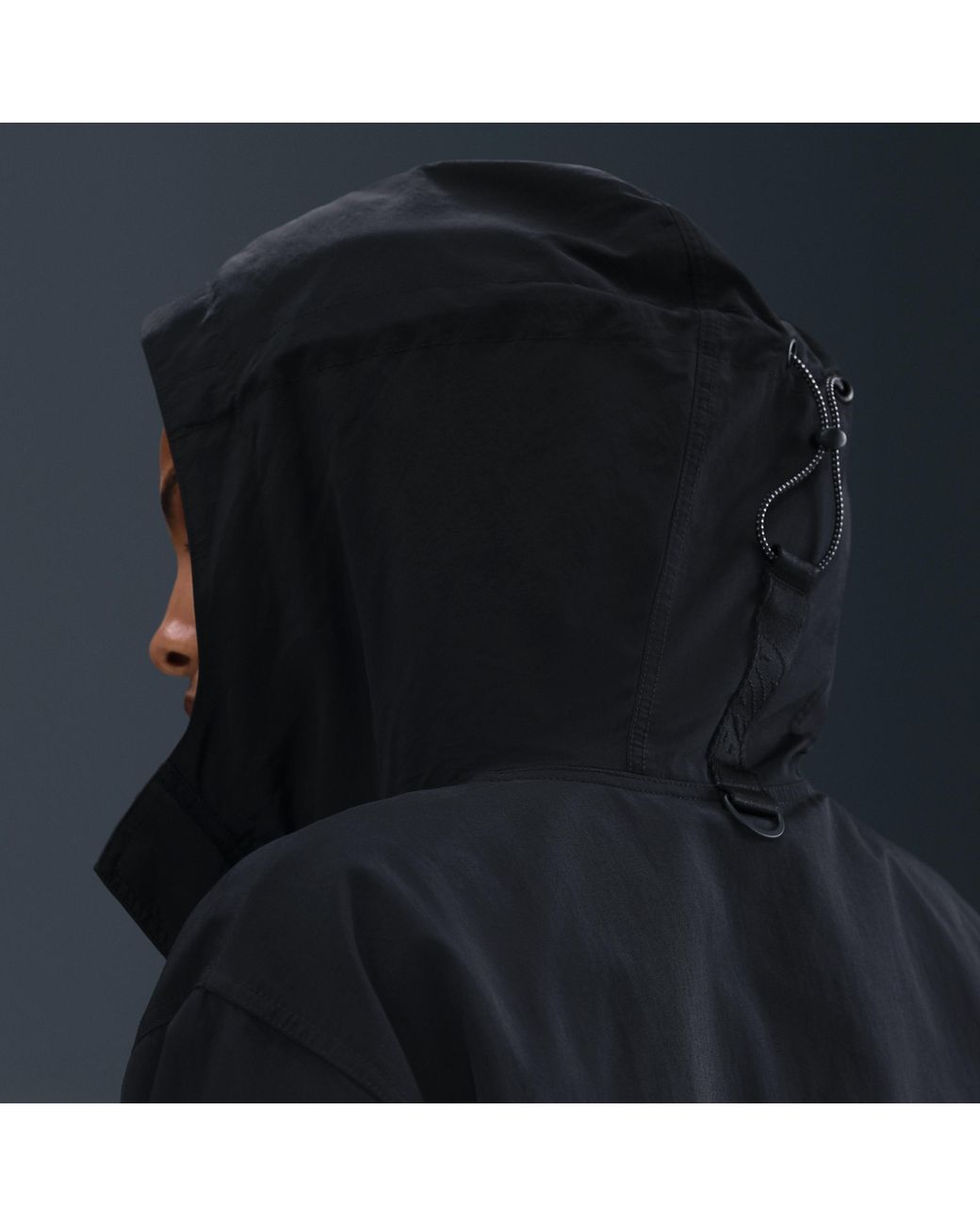 Nike Black Swim Parka