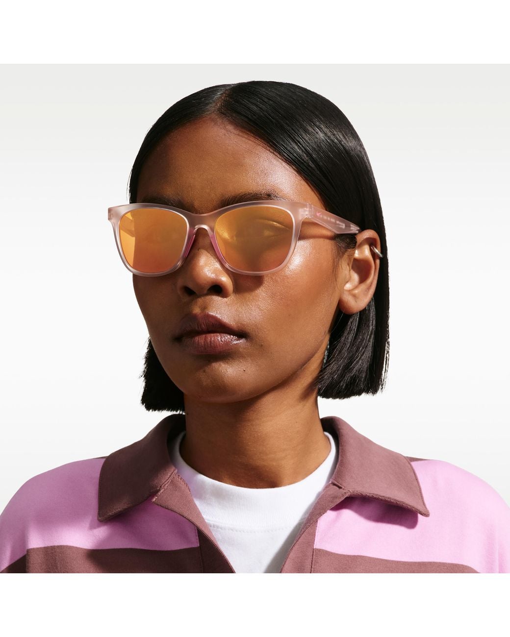 Nike Brown Fusion Flow Sunglasses