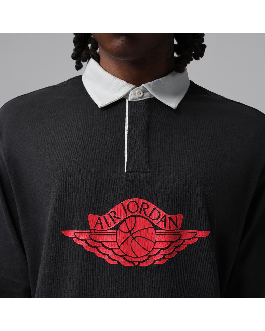 Nike Black Flight Essentials Rugby Top for men