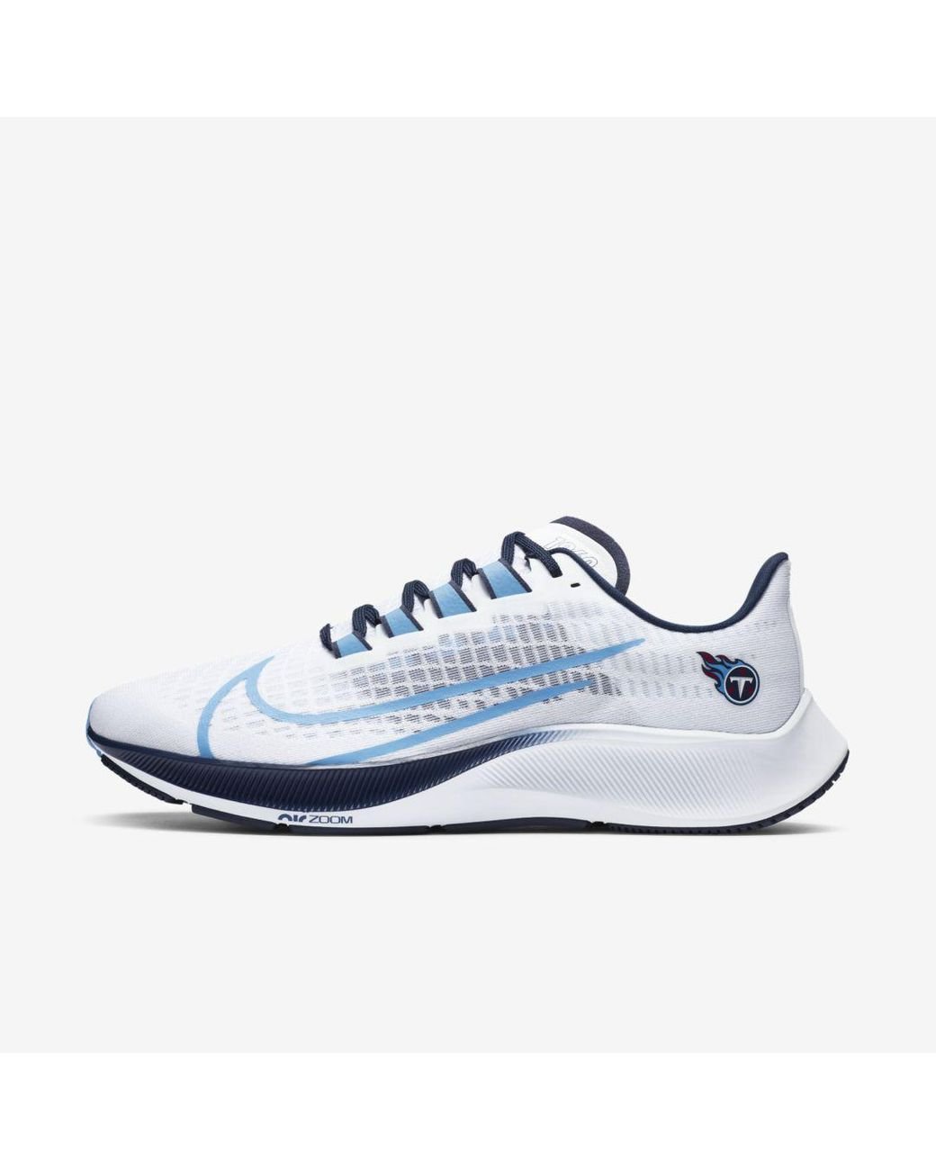 Nike Air Zoom Pegasus 37 (tennessee Titans) Running Shoe (white) -  Clearance Sale in Blue for Men | Lyst