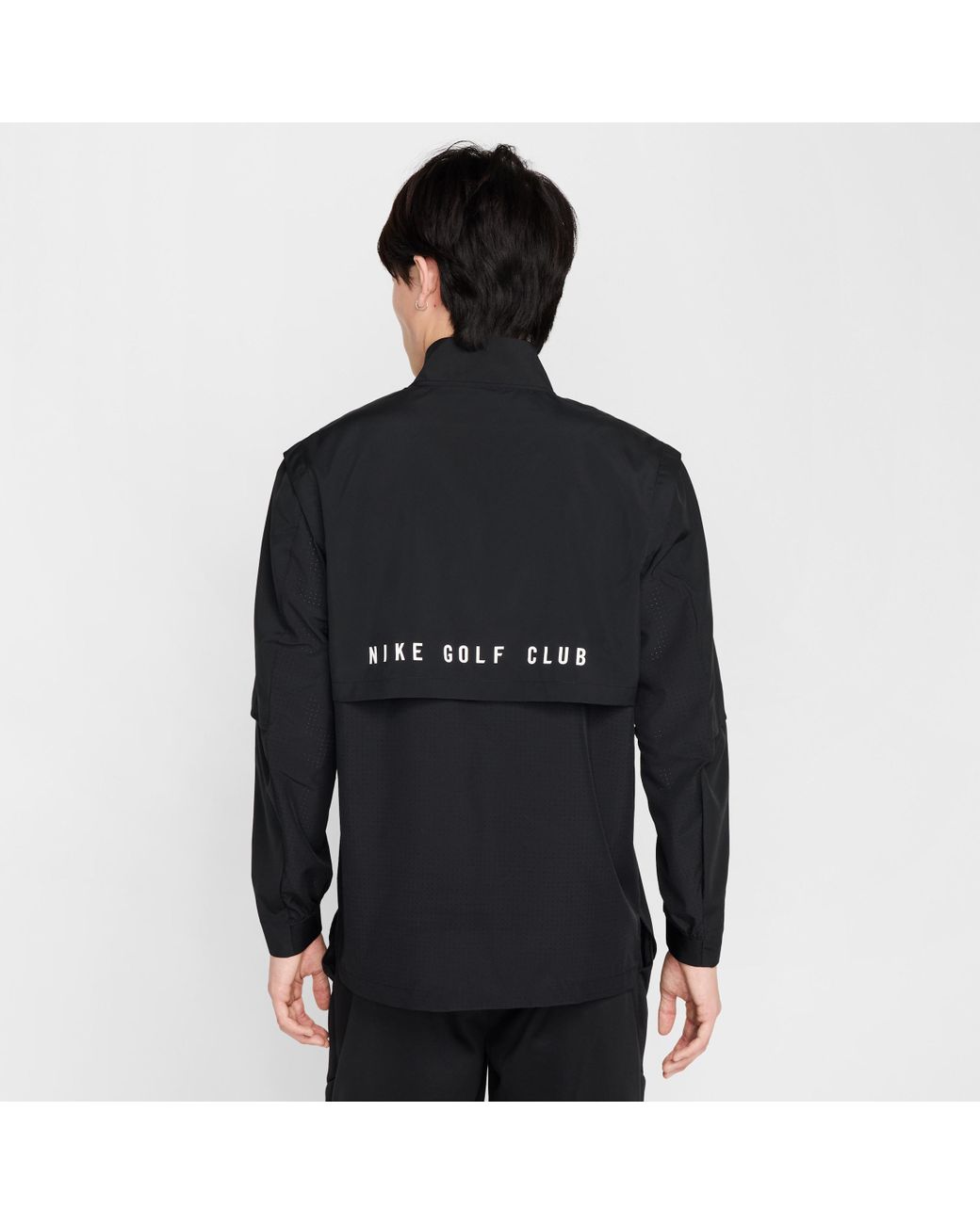 Nike Golf Club Dri-Fit 1/2-Zip Golf Jacket in Green for Men | Lyst